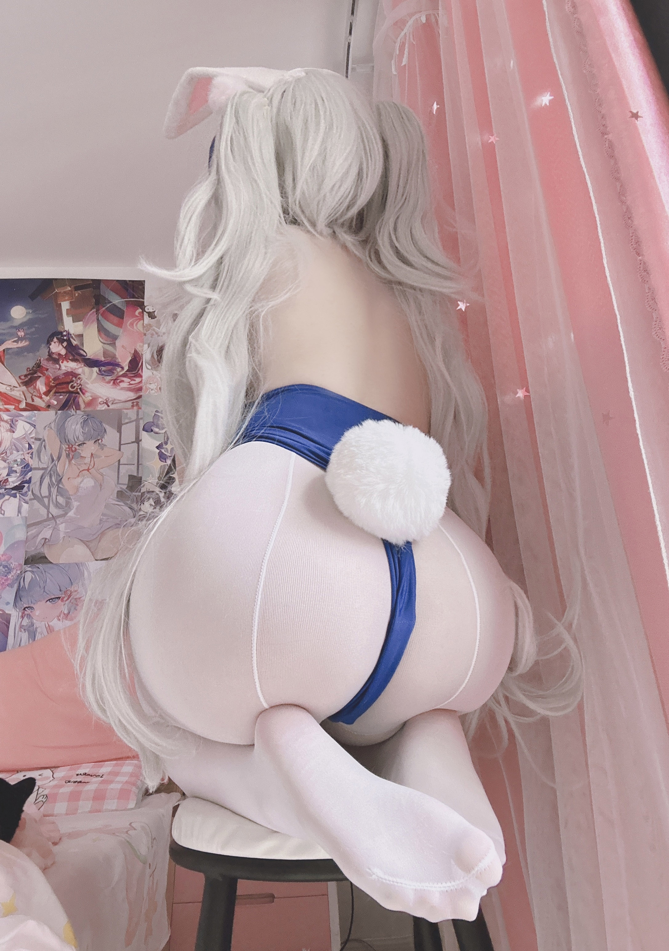 [XI DAIDAI] Bunny Girl Lafite với GIF (tuyến đường màu xanh Azur) [Không điều chỉnh]