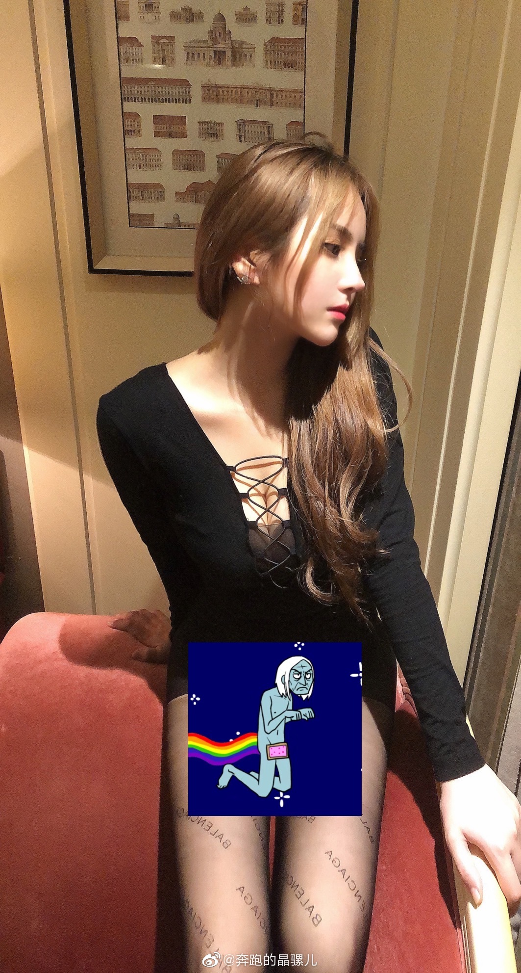 Chạy hình ảnh Weibo của Jingluoer