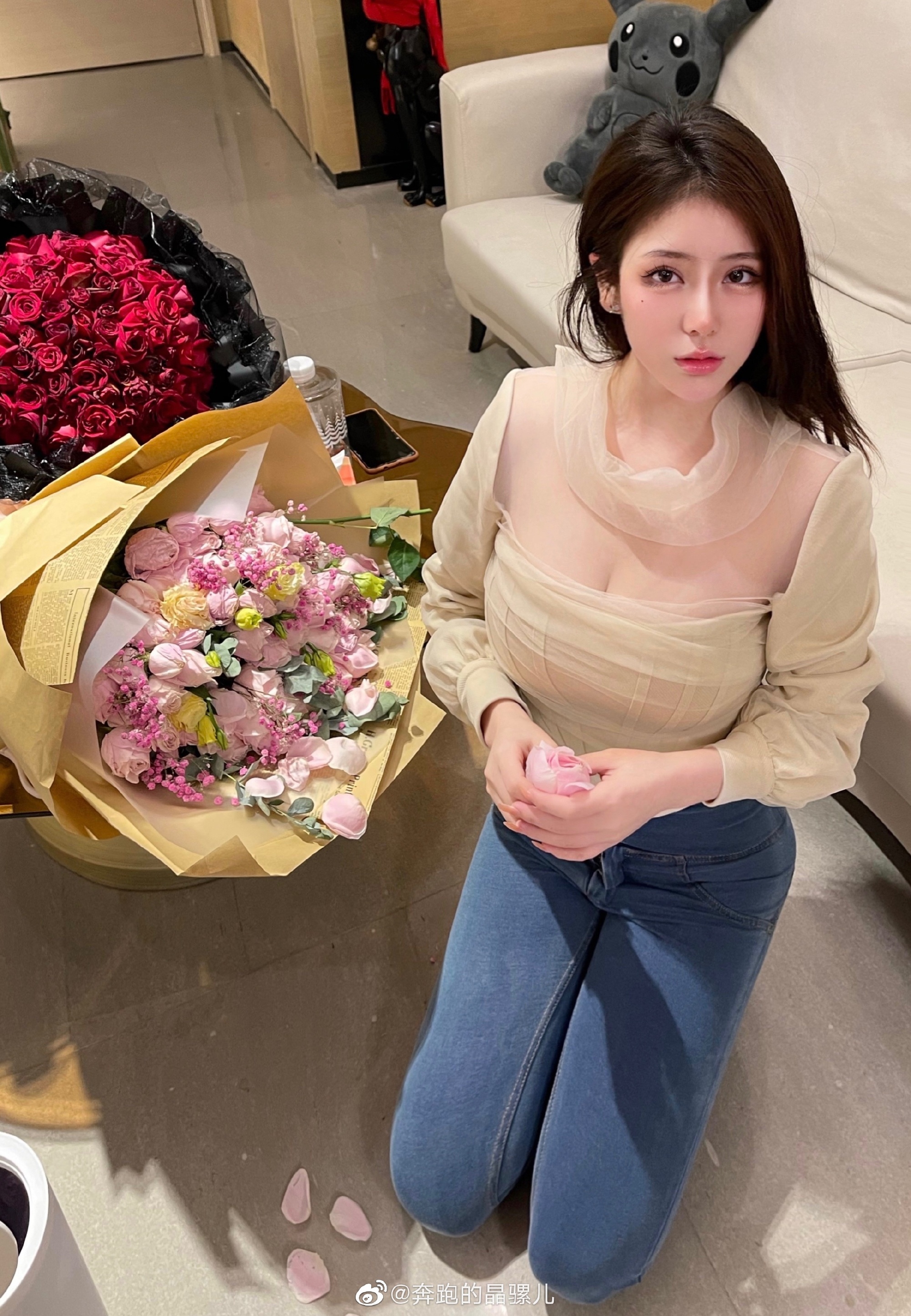 Chạy hình ảnh Weibo của Jingluoer