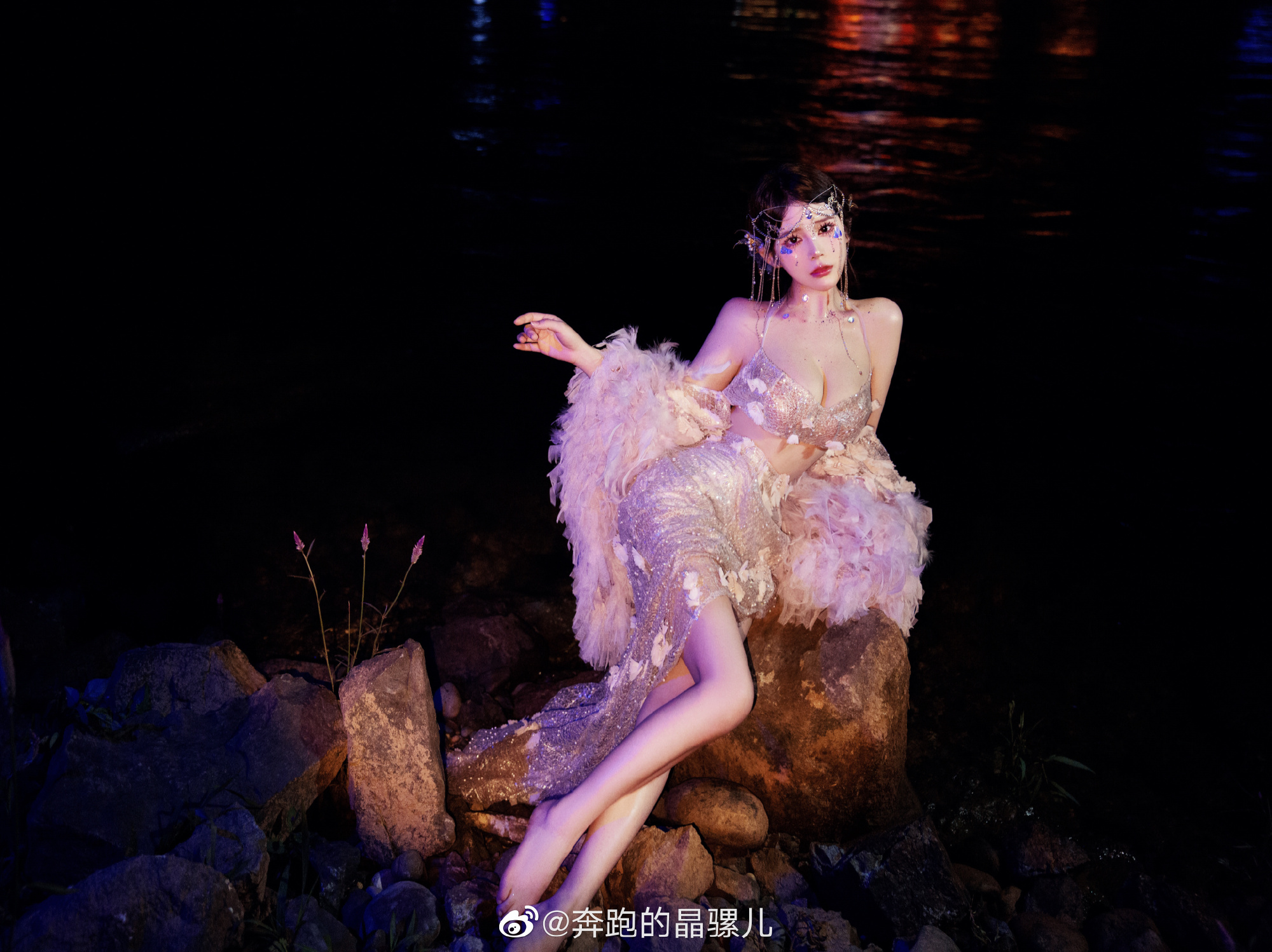 Chạy hình ảnh Weibo của Jingluoer
