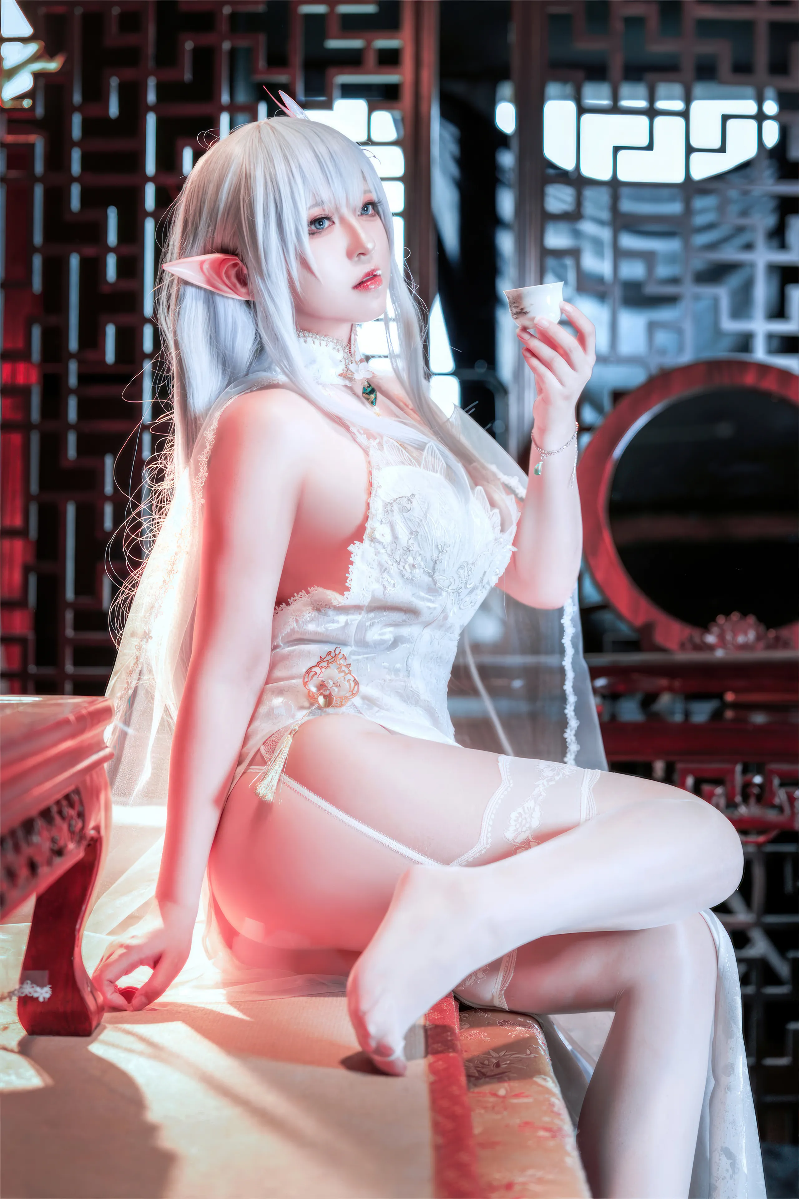 HALLF-SUBS-AZUR BLUE ROUTE Albion Cheongsam
