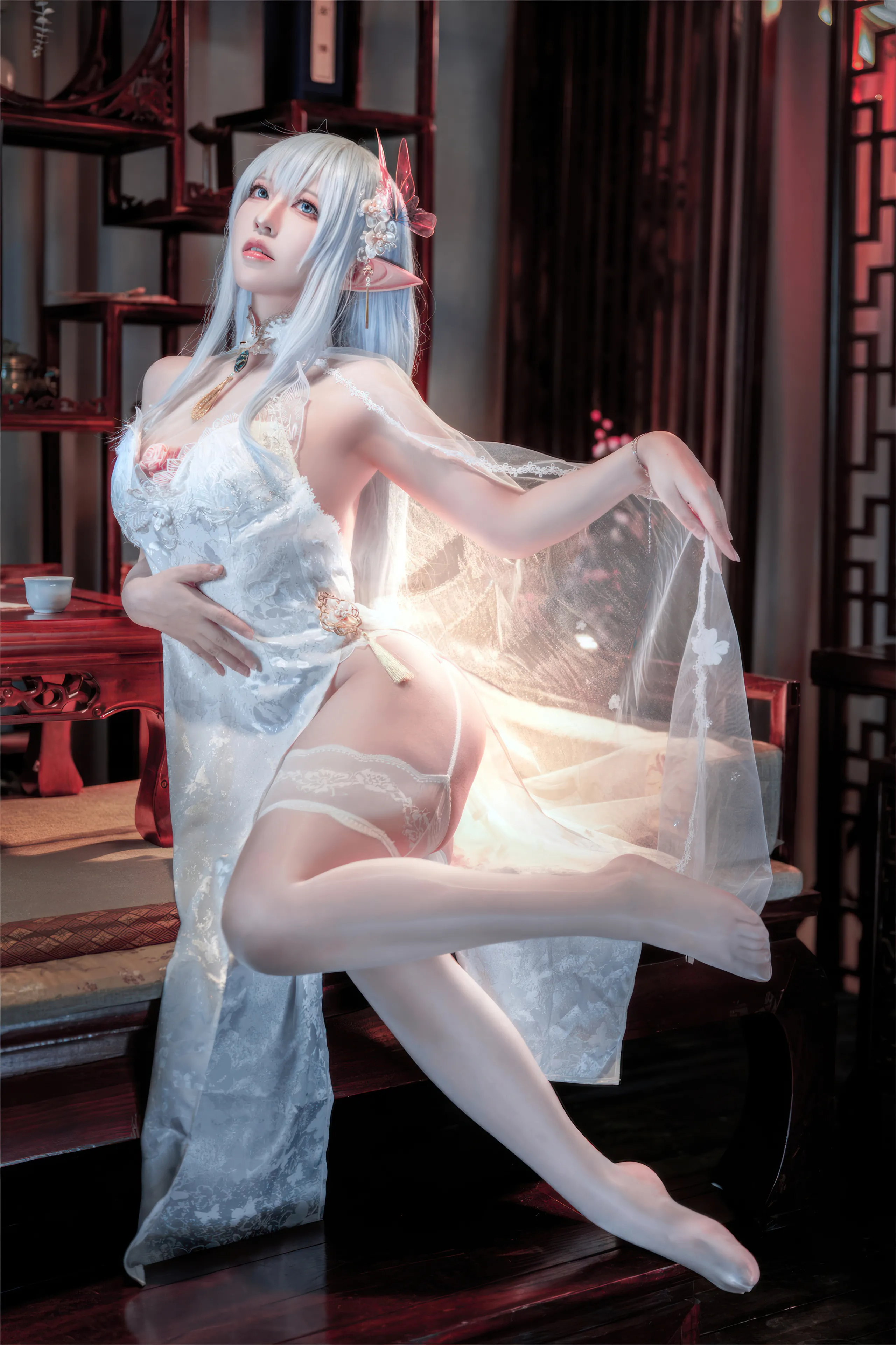 HALLF-SUBS-AZUR BLUE ROUTE Albion Cheongsam