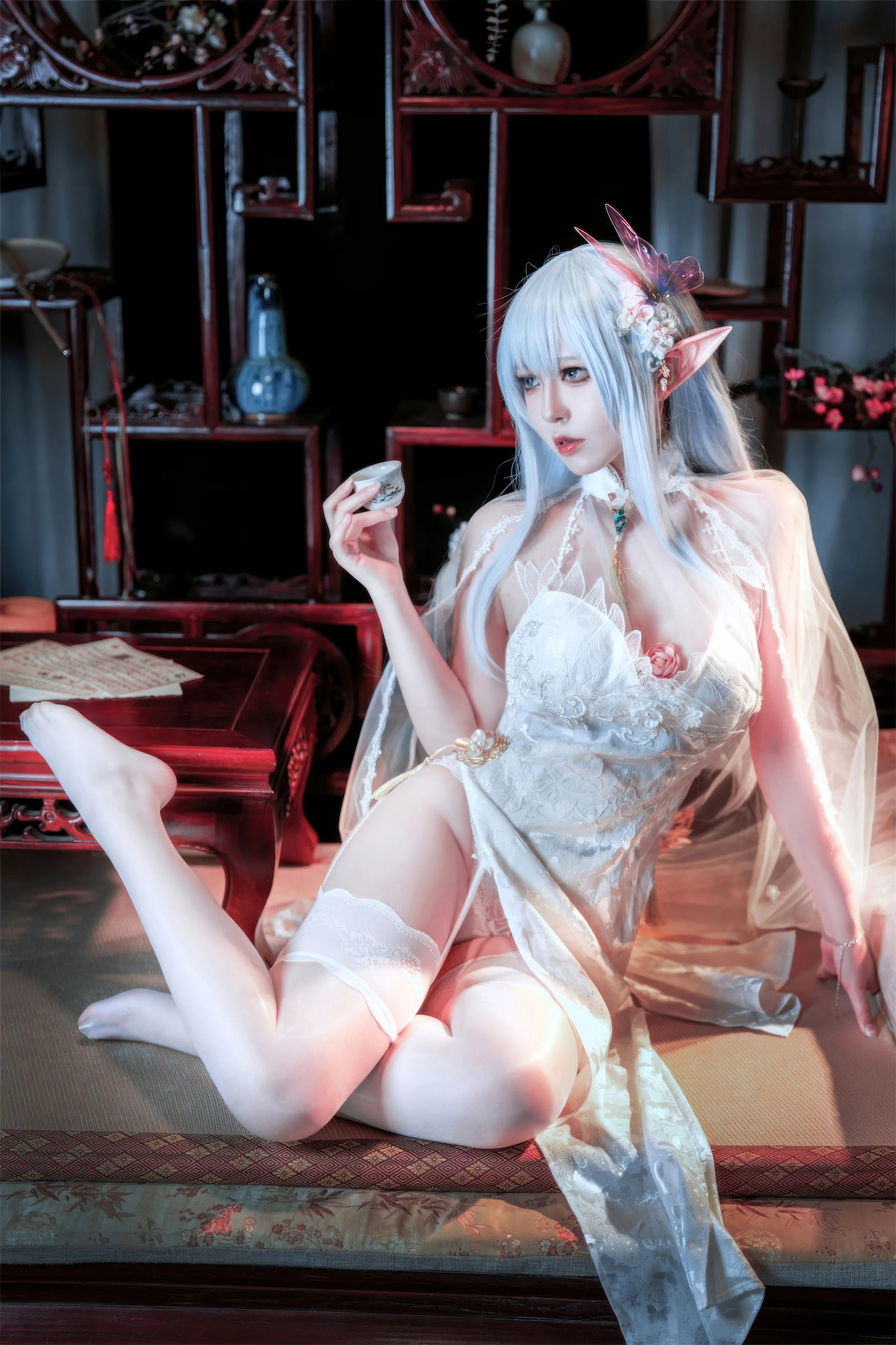 HALLF-SUBS-AZUR BLUE ROUTE Albion Cheongsam