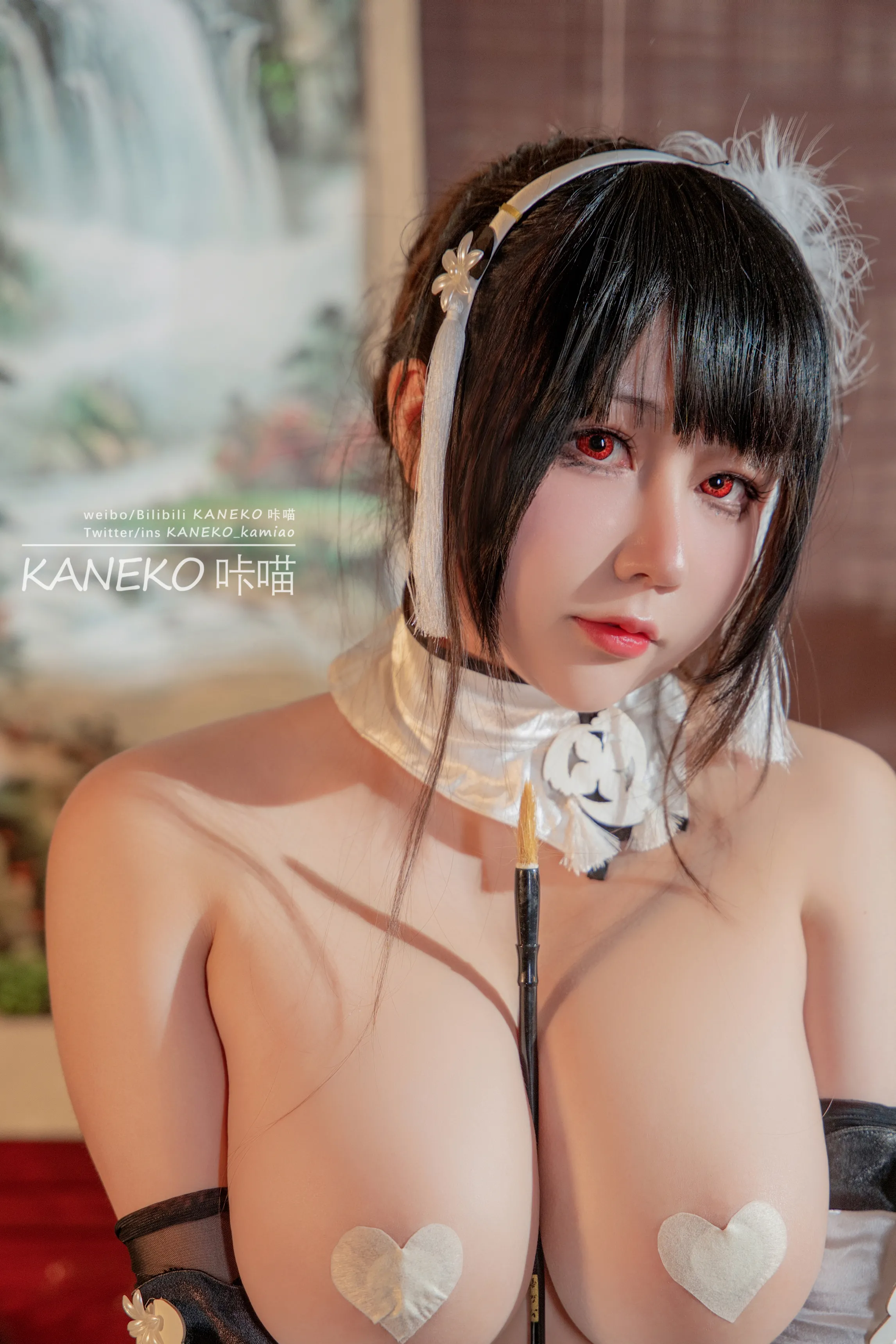 Kaneko_ka Meow - Azure Route Zhenhai White Cheongsam