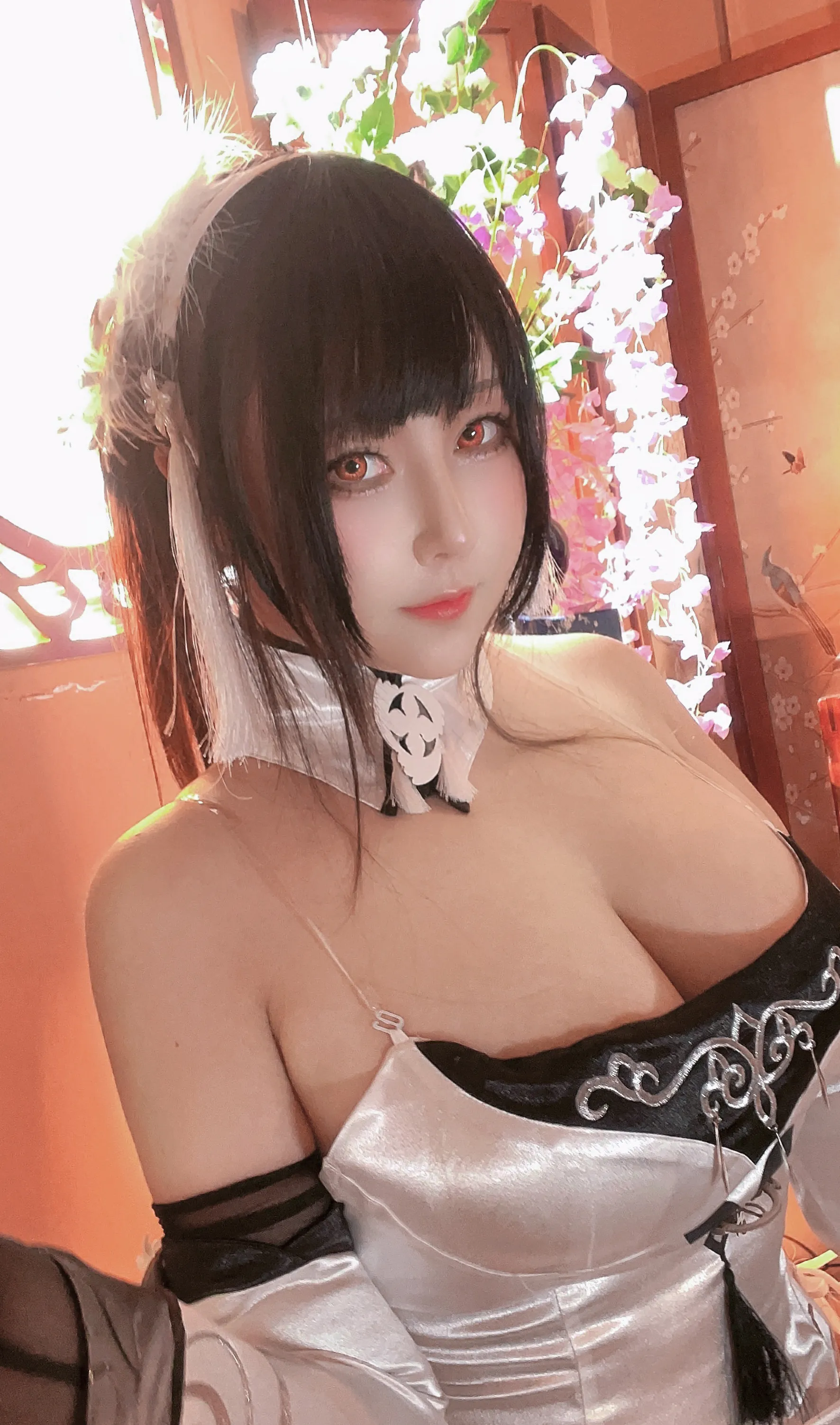 Kaneko_ka Meow - Azure Route Zhenhai White Cheongsam