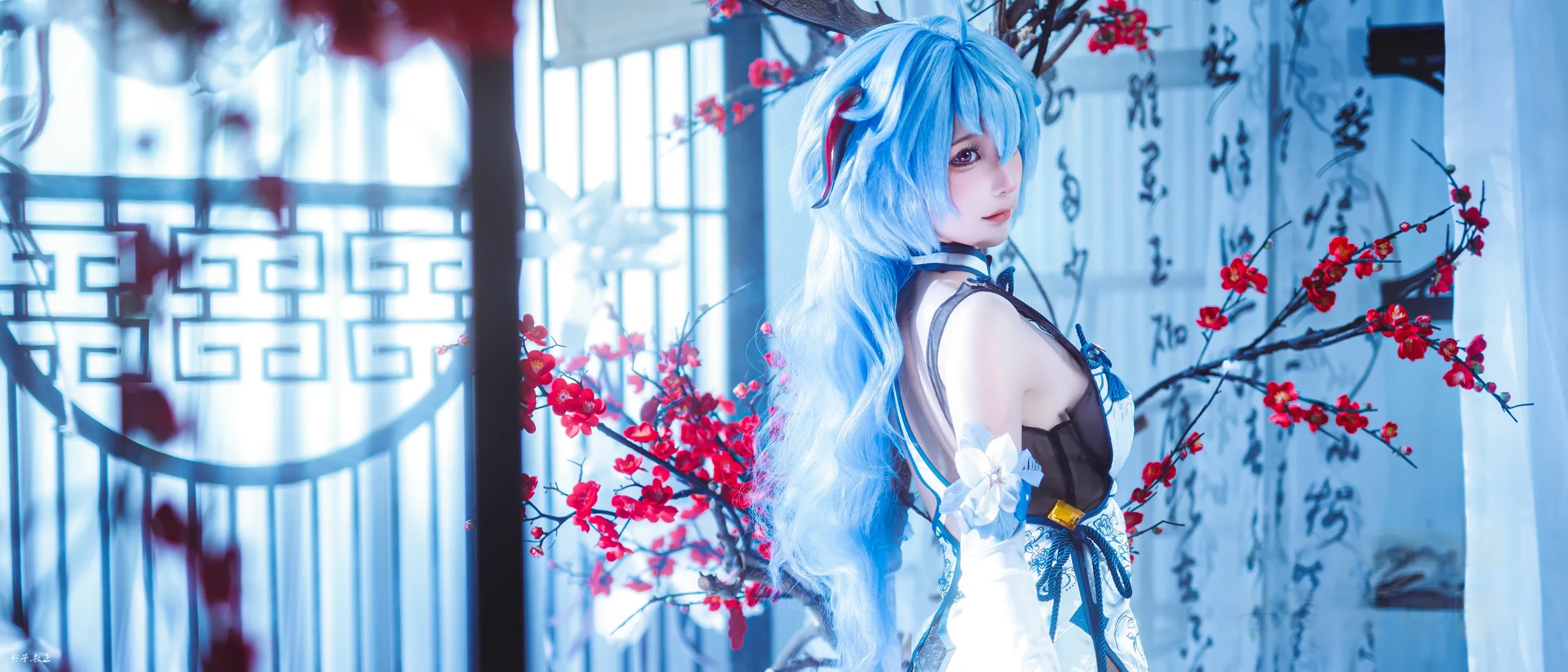 Momo ngu ngốc - Genshin Impact Gan Yu Cheongsam
