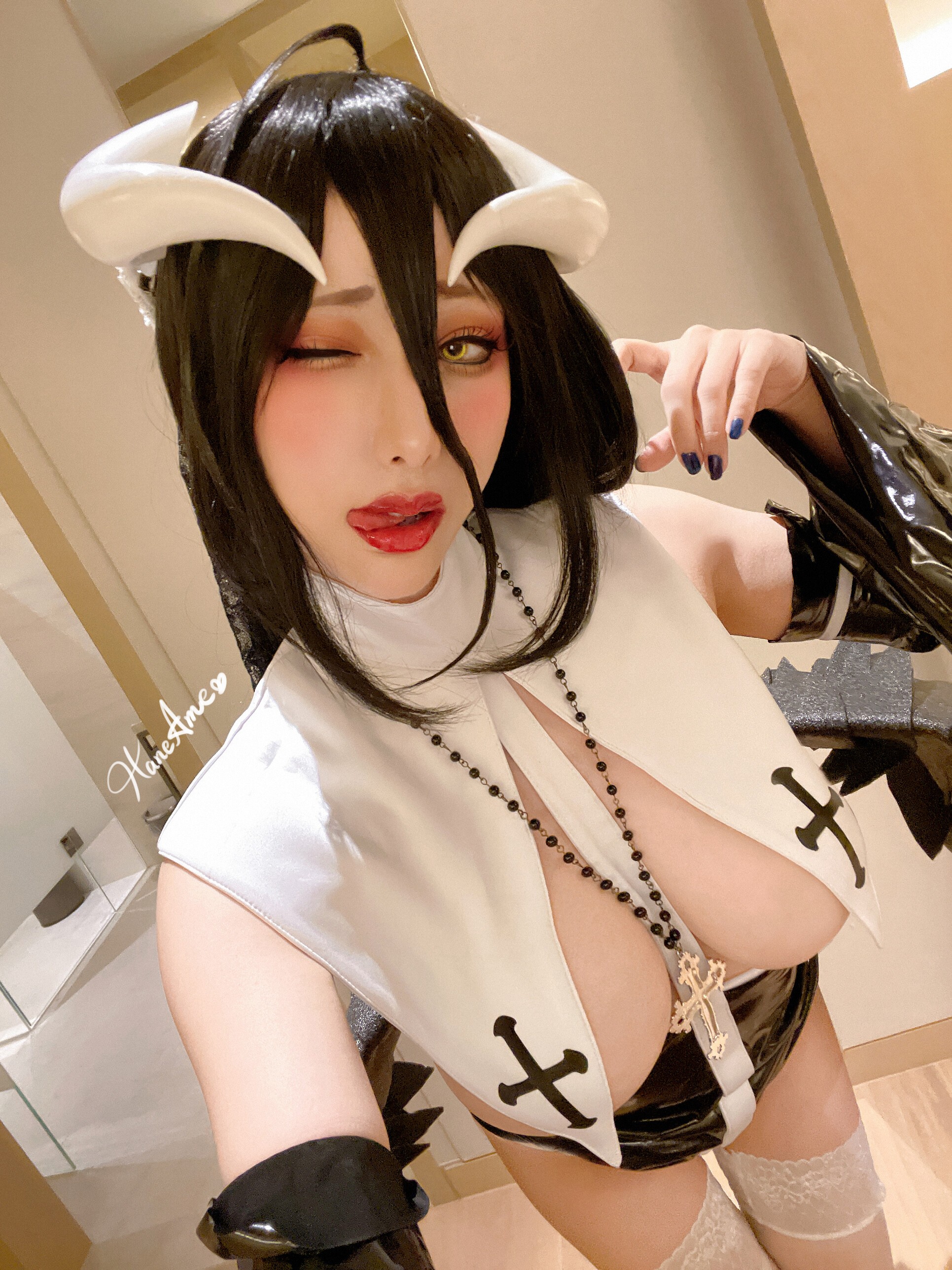 [Haneame] Albedo Nun (Overlord)