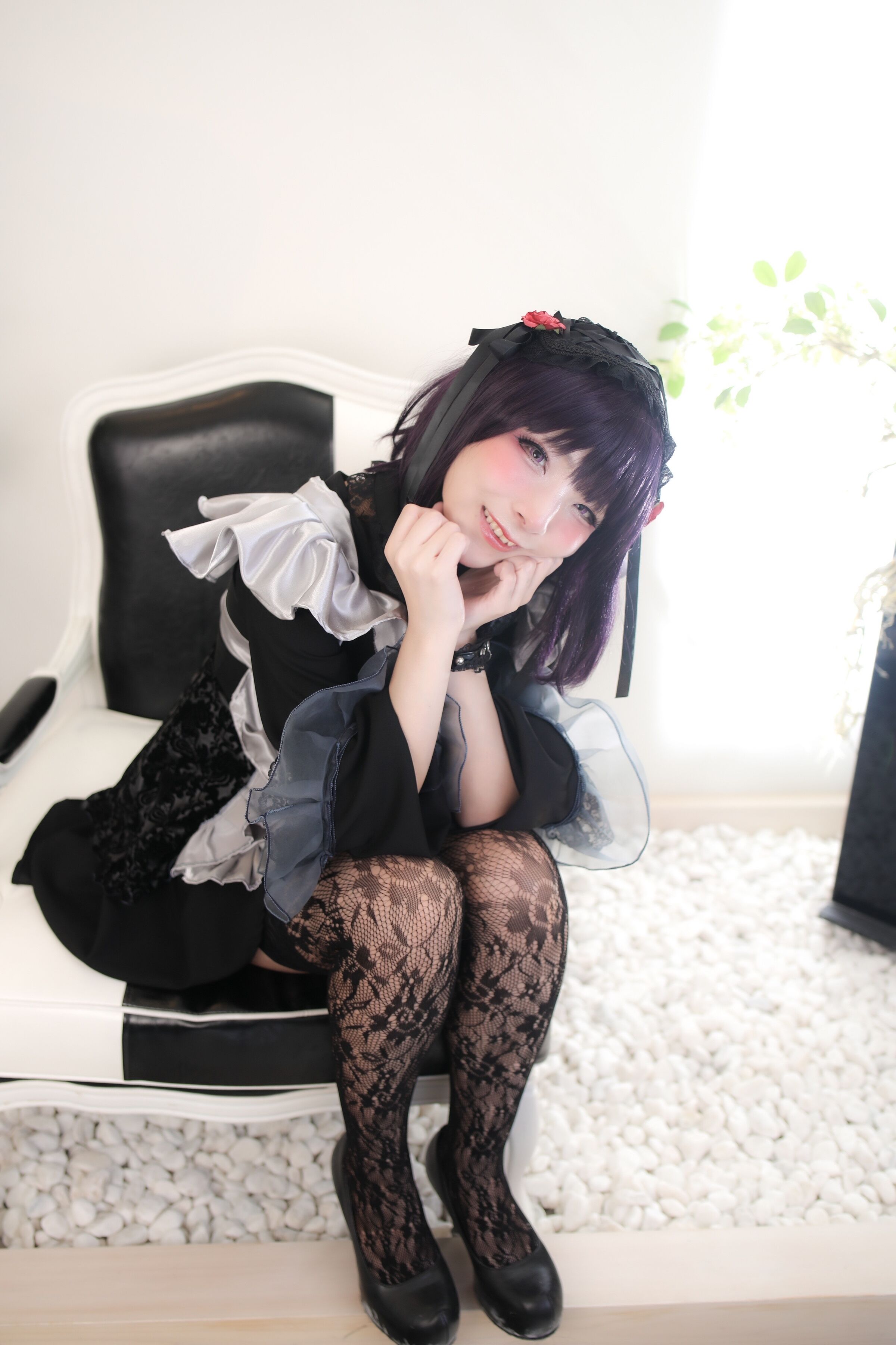 Trong trường hợp của Shizukutan, Komo-chan ăn mặc