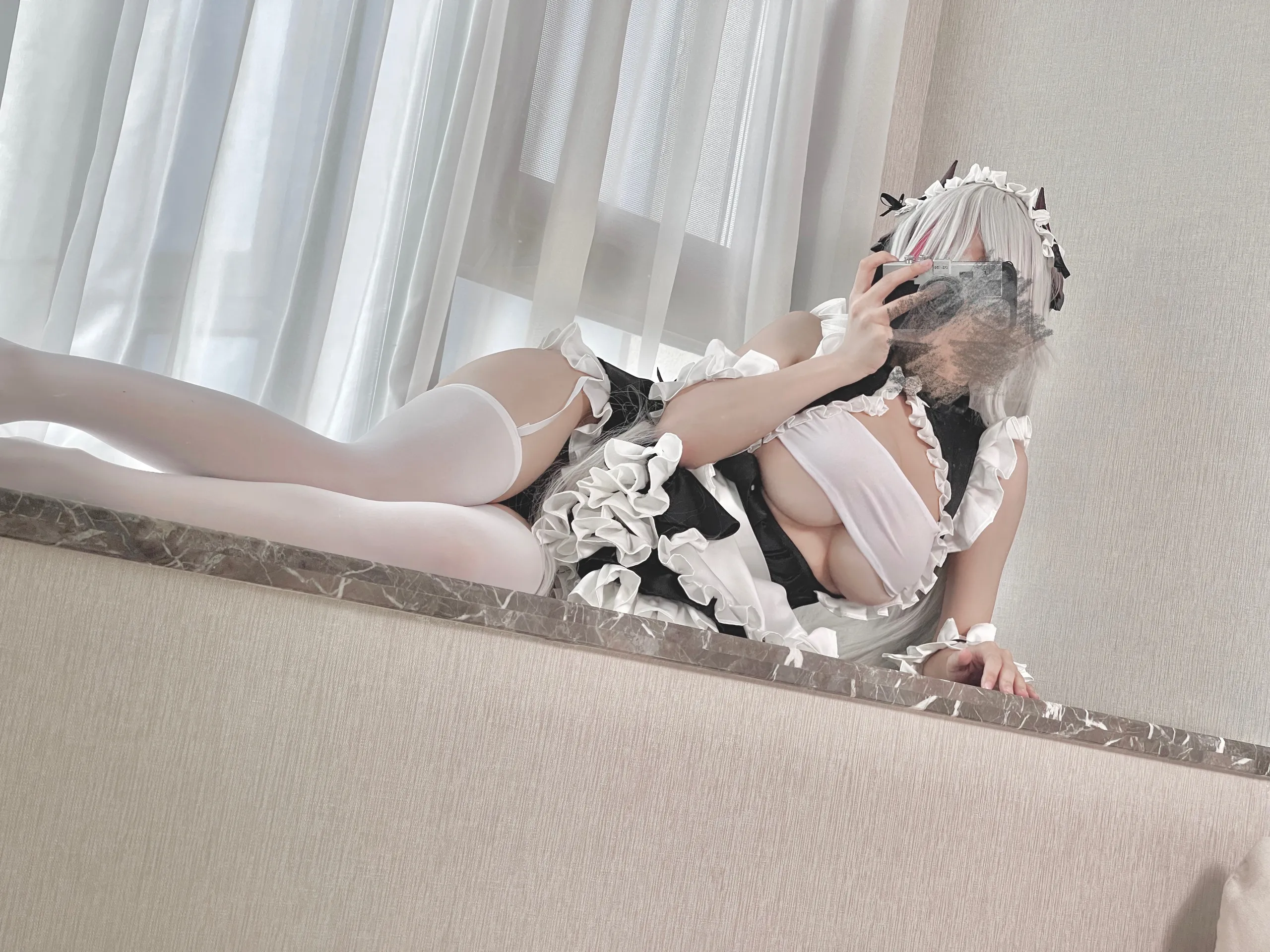 Okura Chiyo W - W Maid