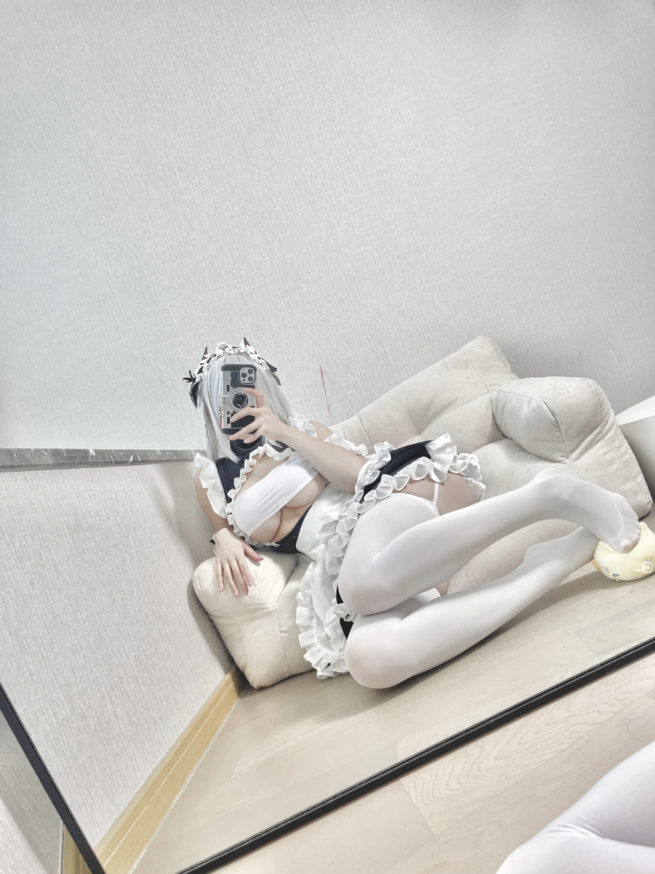 Okura Chiyo W - W Maid