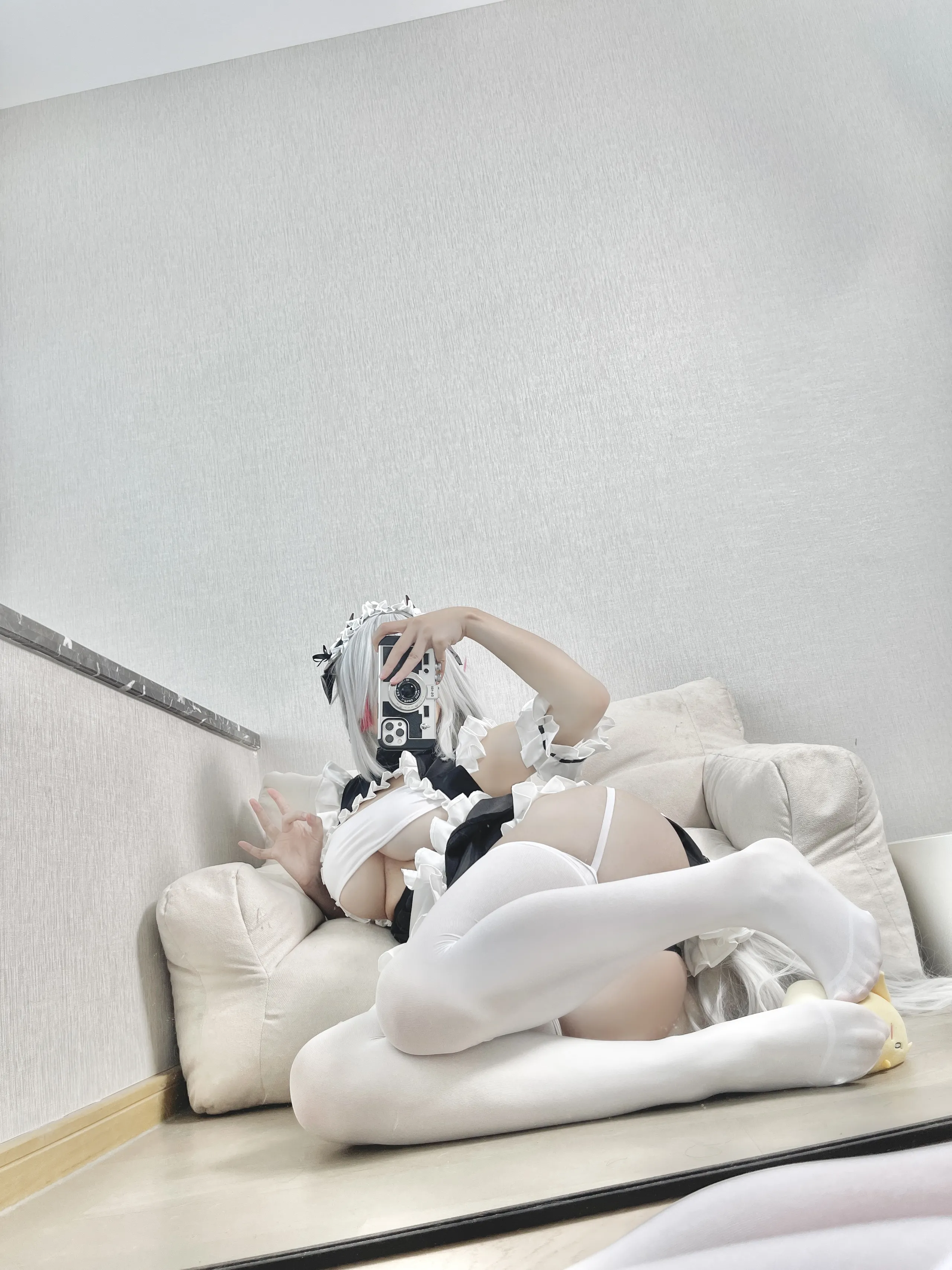 Okura Chiyo W - W Maid