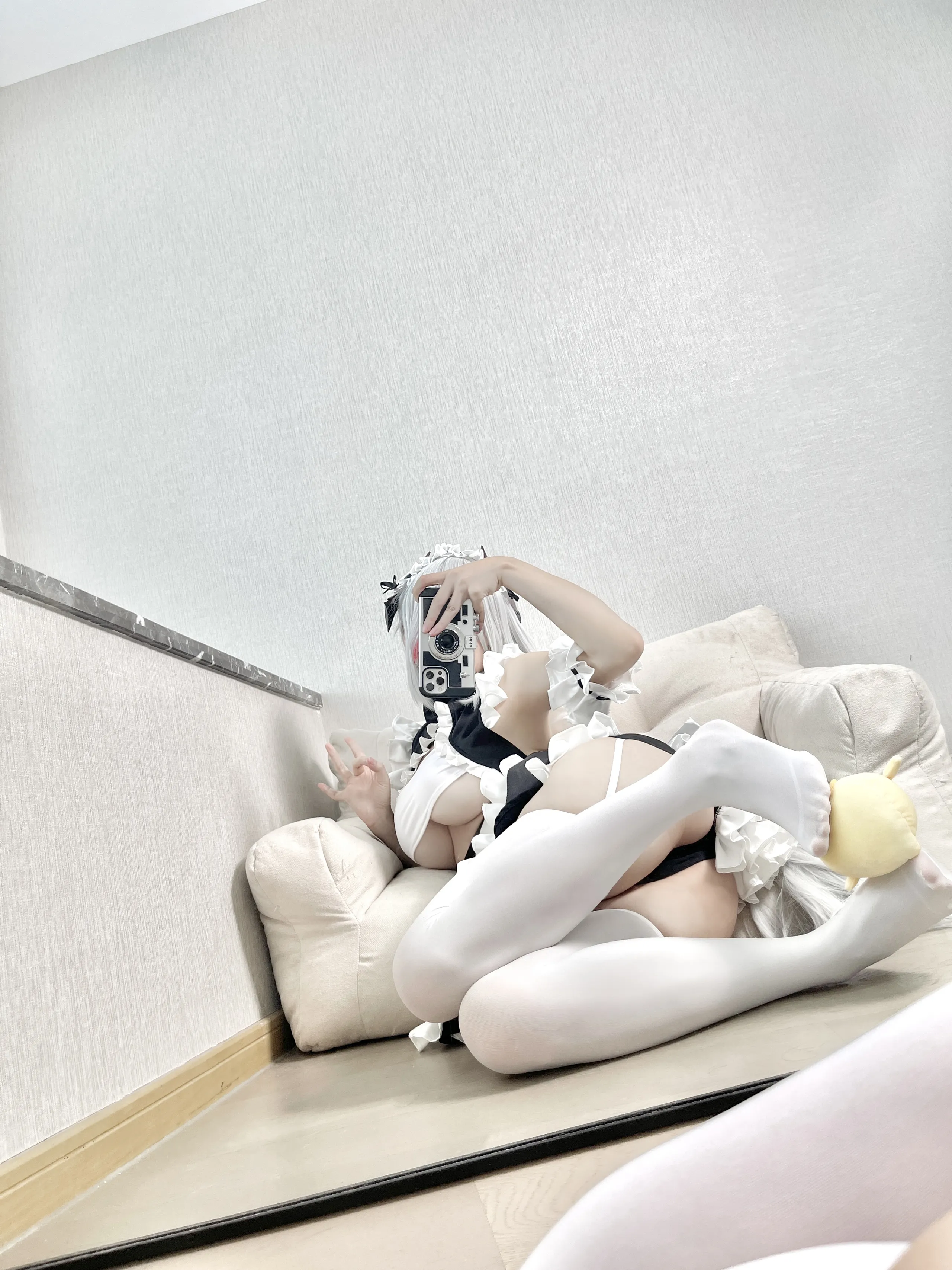 Okura Chiyo W - W Maid