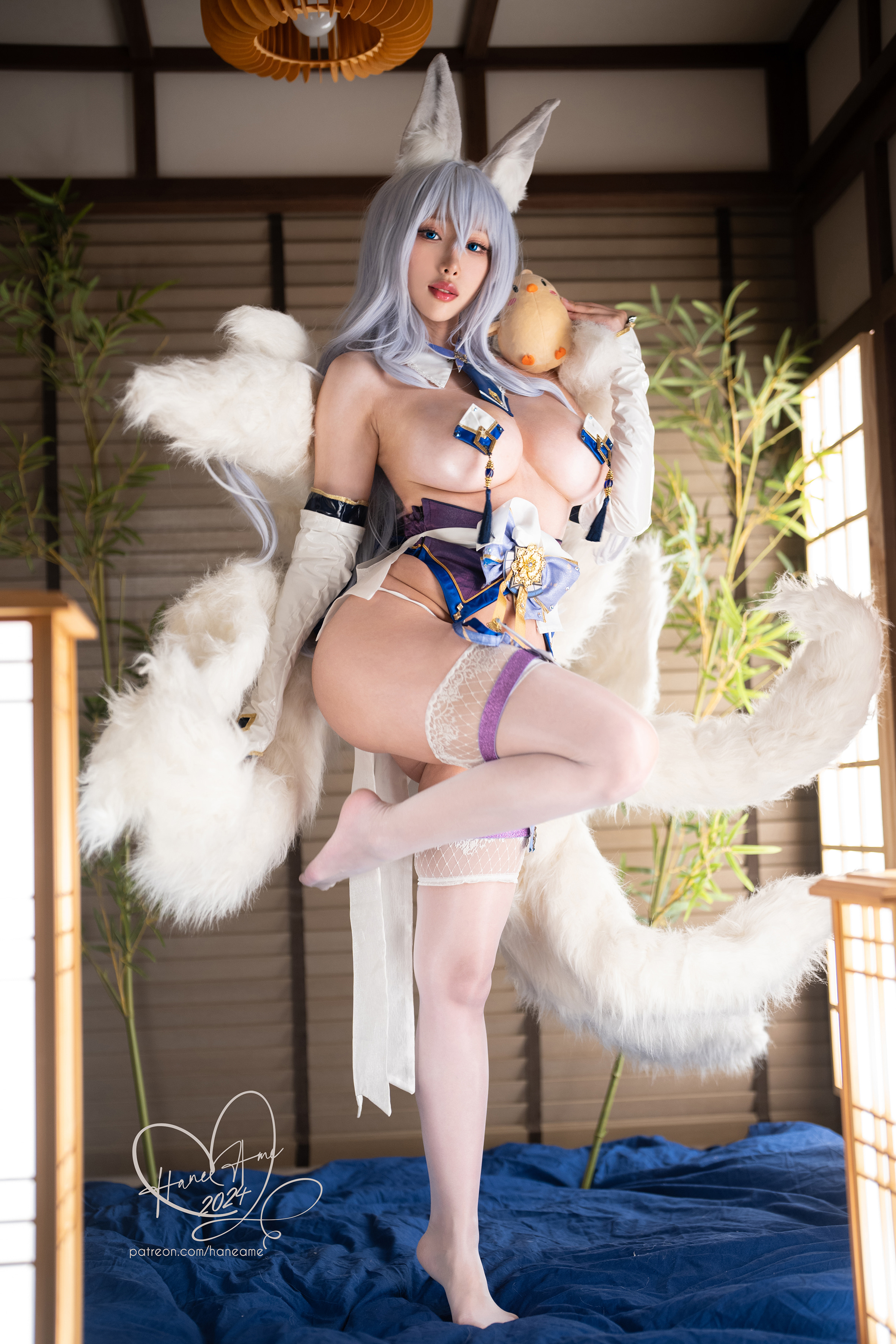 [HANEAME Rain Wave] Azure Blue Route Shinoo Bunny Girl