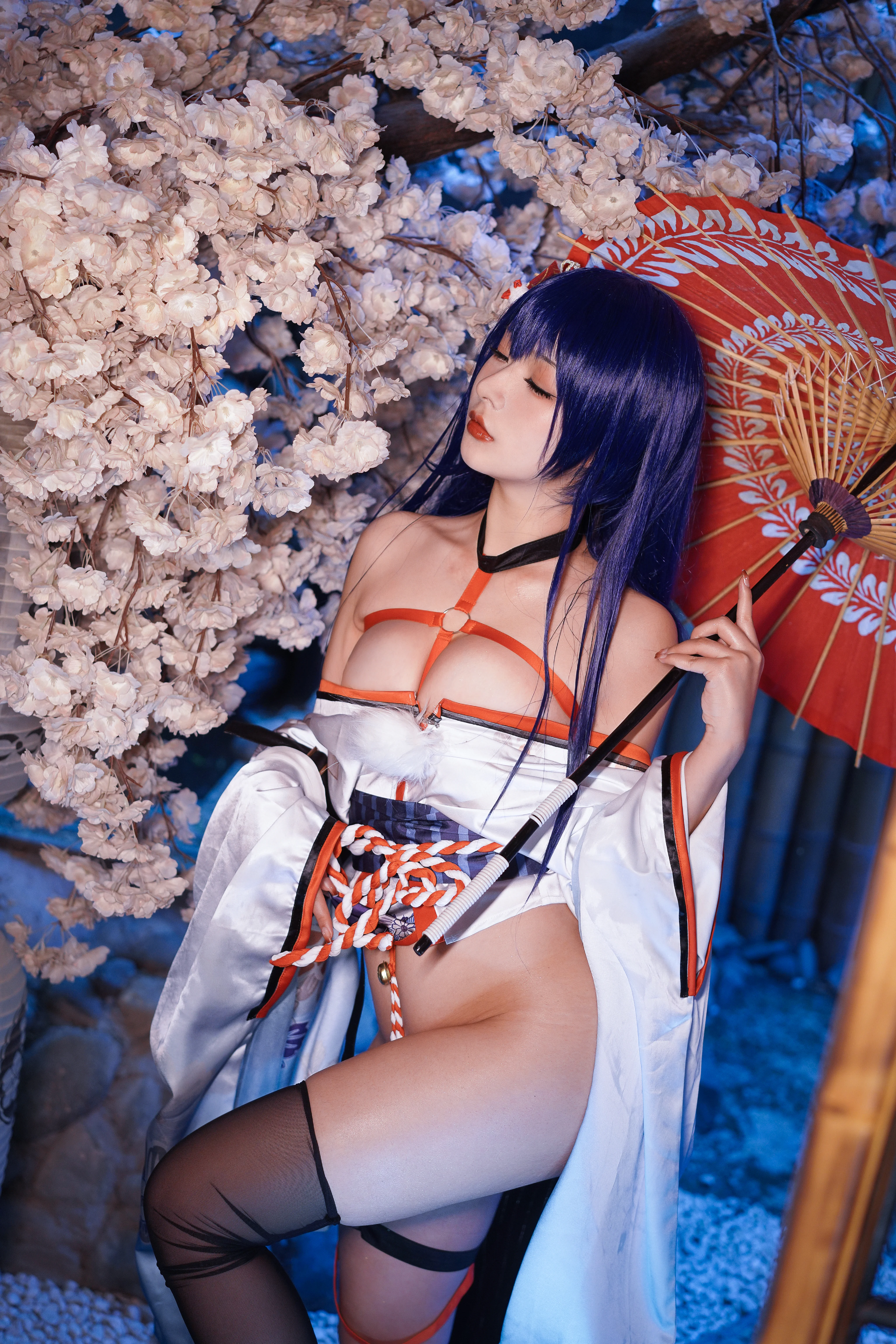 Yuuhui Yuhui No.28 Mako-Oil Oil trên kimono