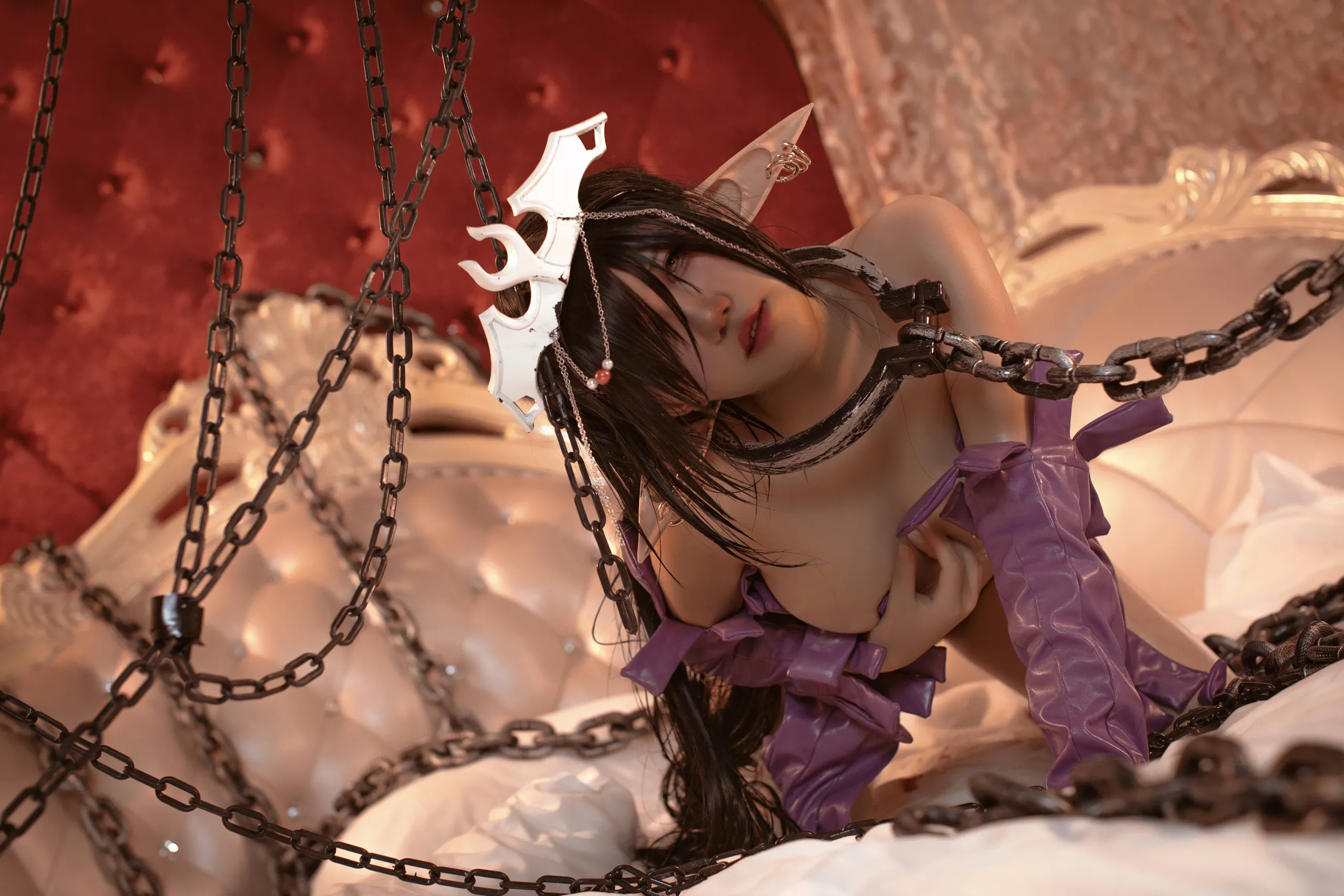 Ah Xun Kaori - Queen Black Beast Black Elf Nữ hoàng Olika
