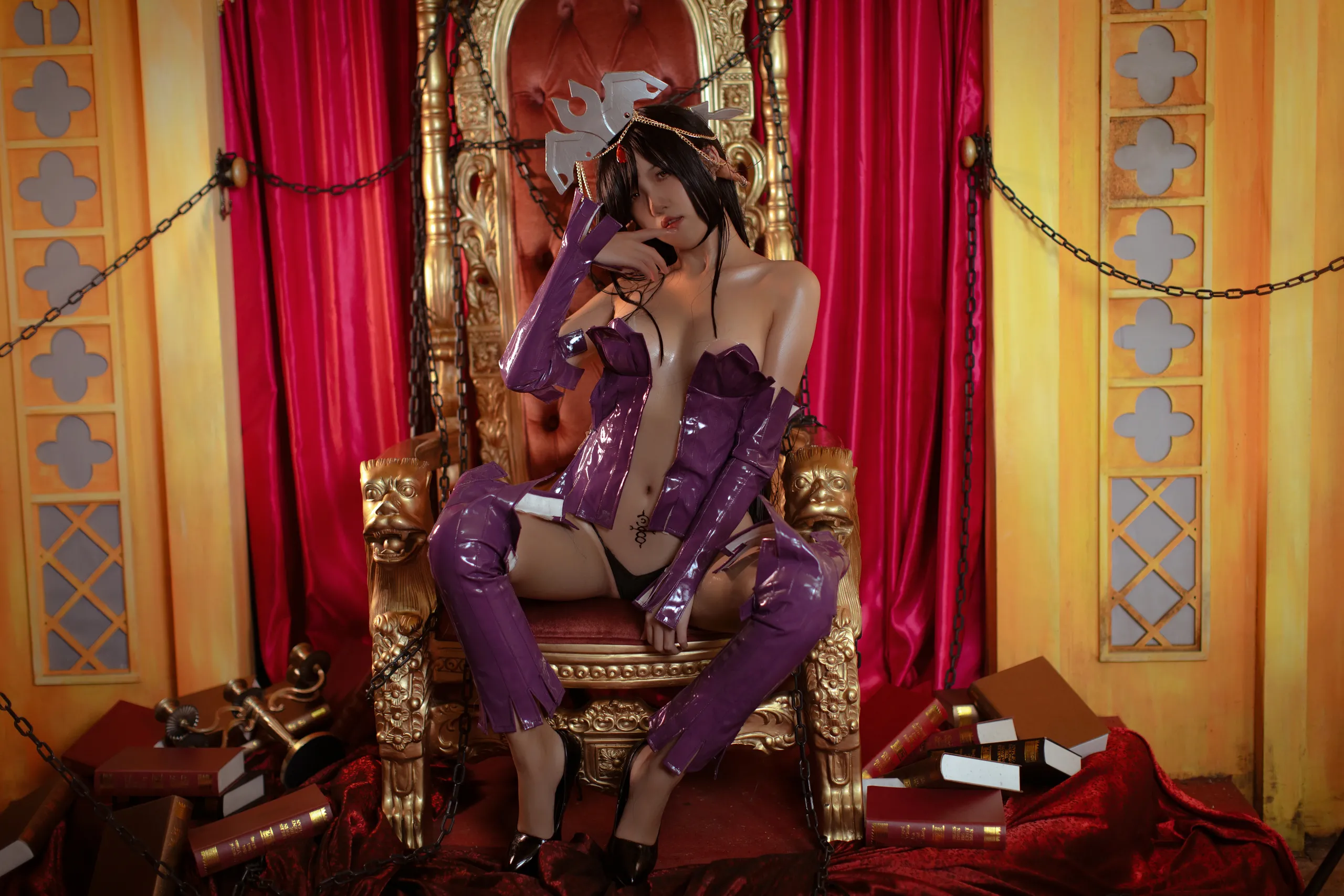 Ah Xun Kaori - Queen Black Beast Black Elf Nữ hoàng Olika