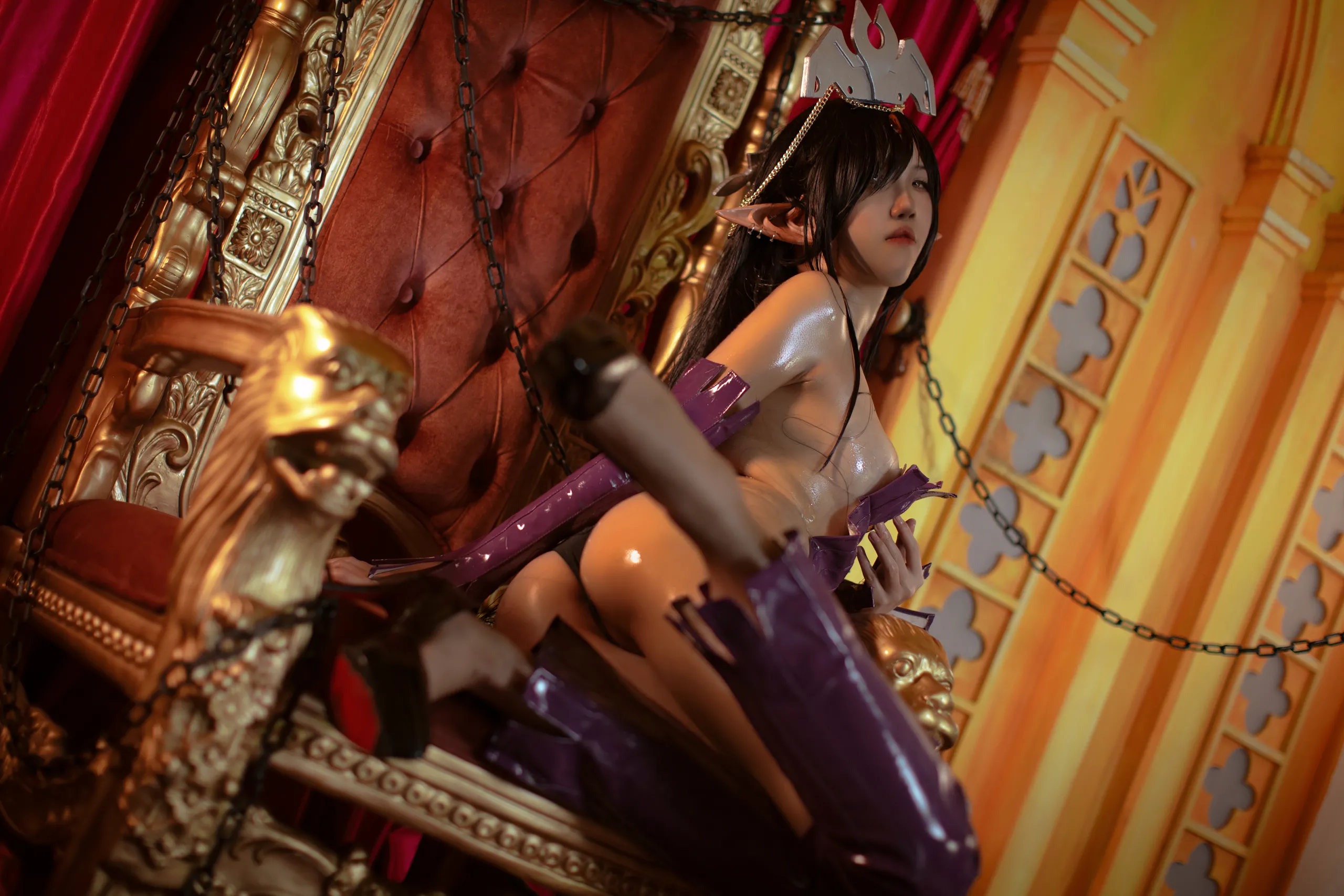 Ah Xun Kaori - Queen Black Beast Black Elf Nữ hoàng Olika