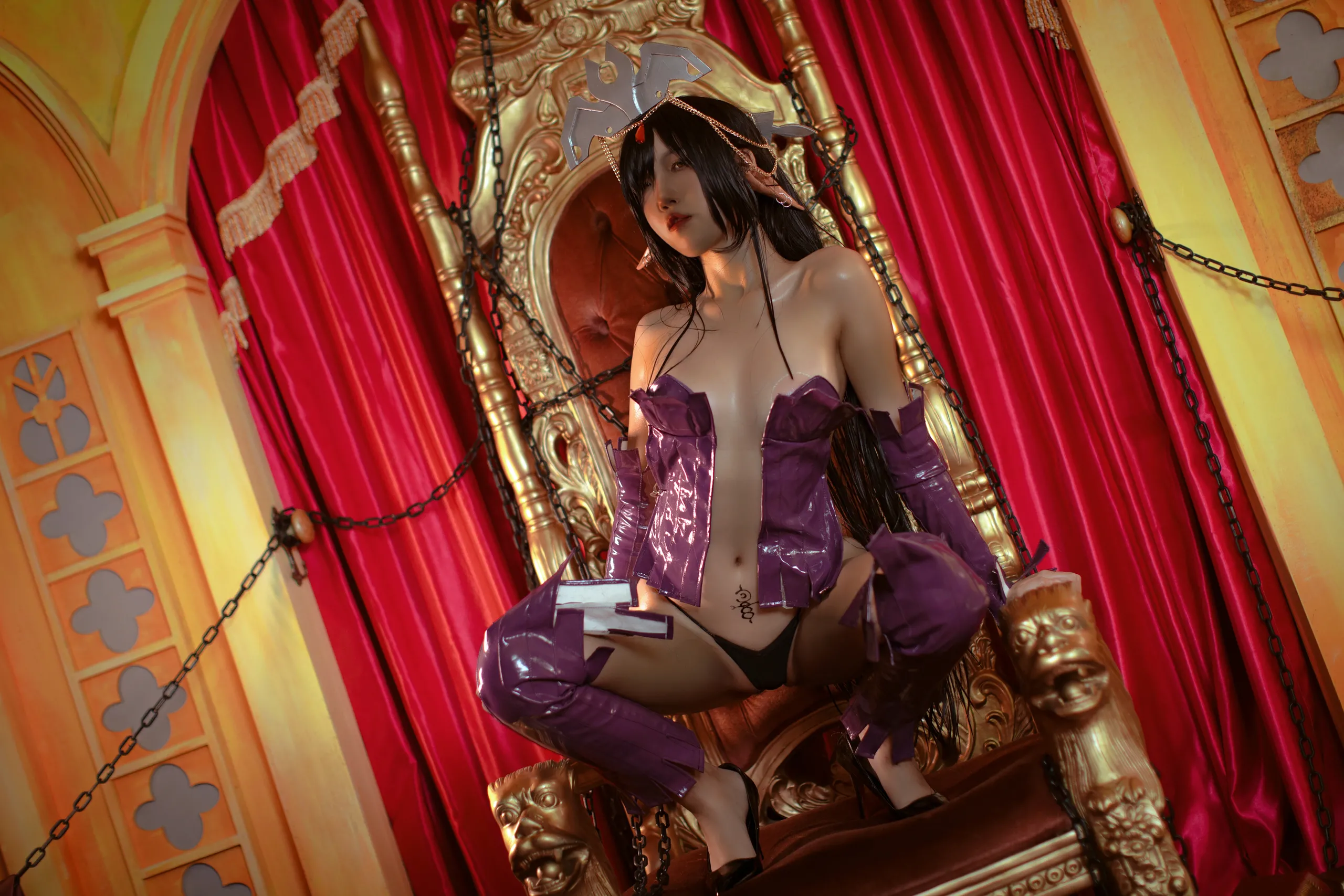 Ah Xun Kaori - Queen Black Beast Black Elf Nữ hoàng Olika