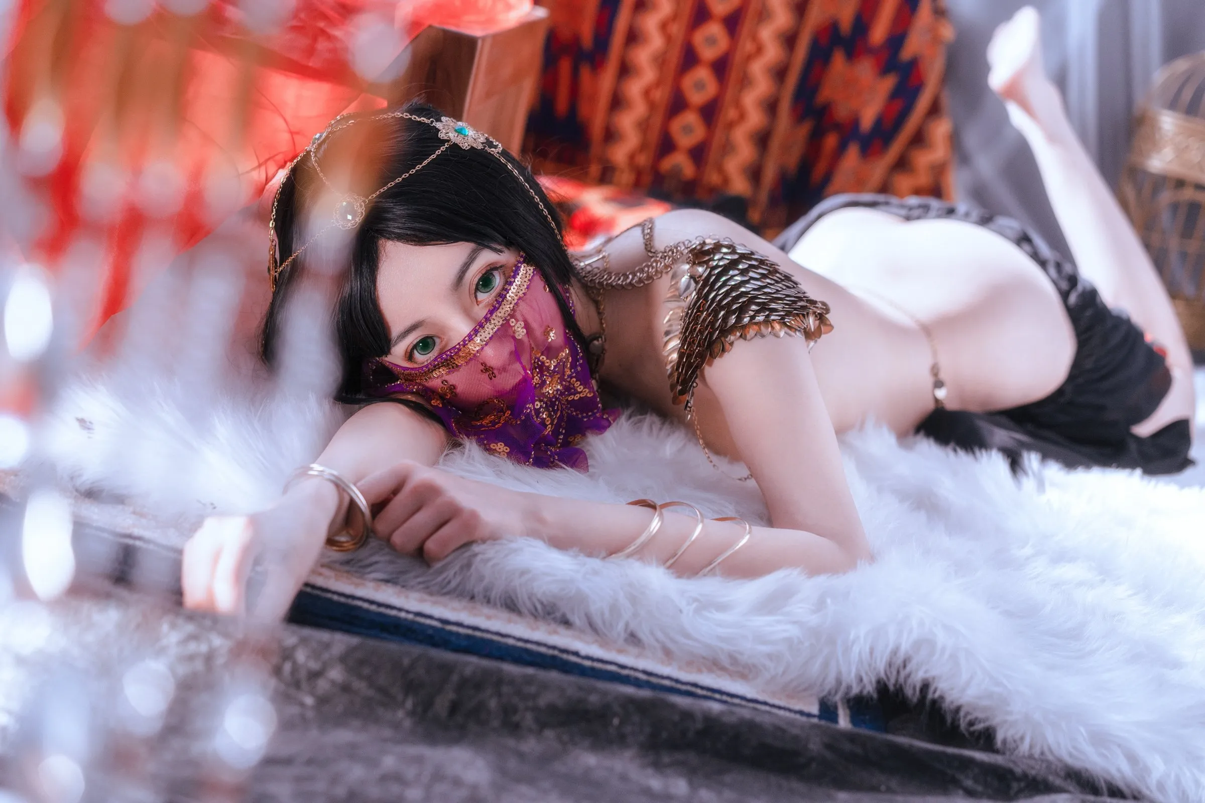 Huangjin er bi wang cosplay Aeilian - Ghostblade