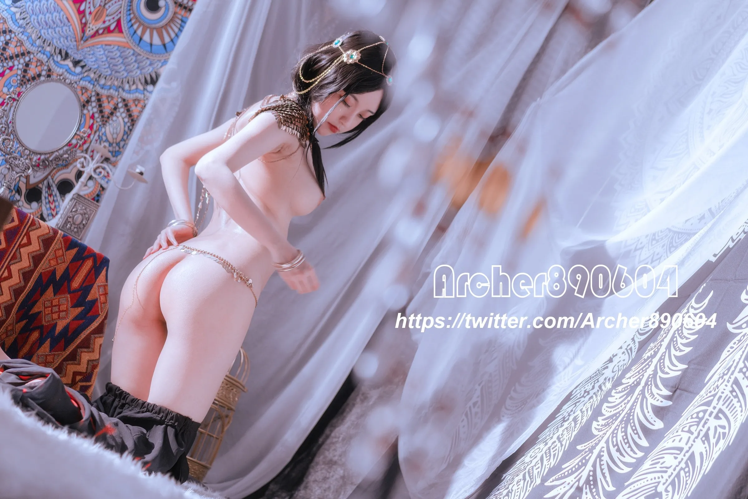 Huangjin er bi wang cosplay Aeilian - Ghostblade