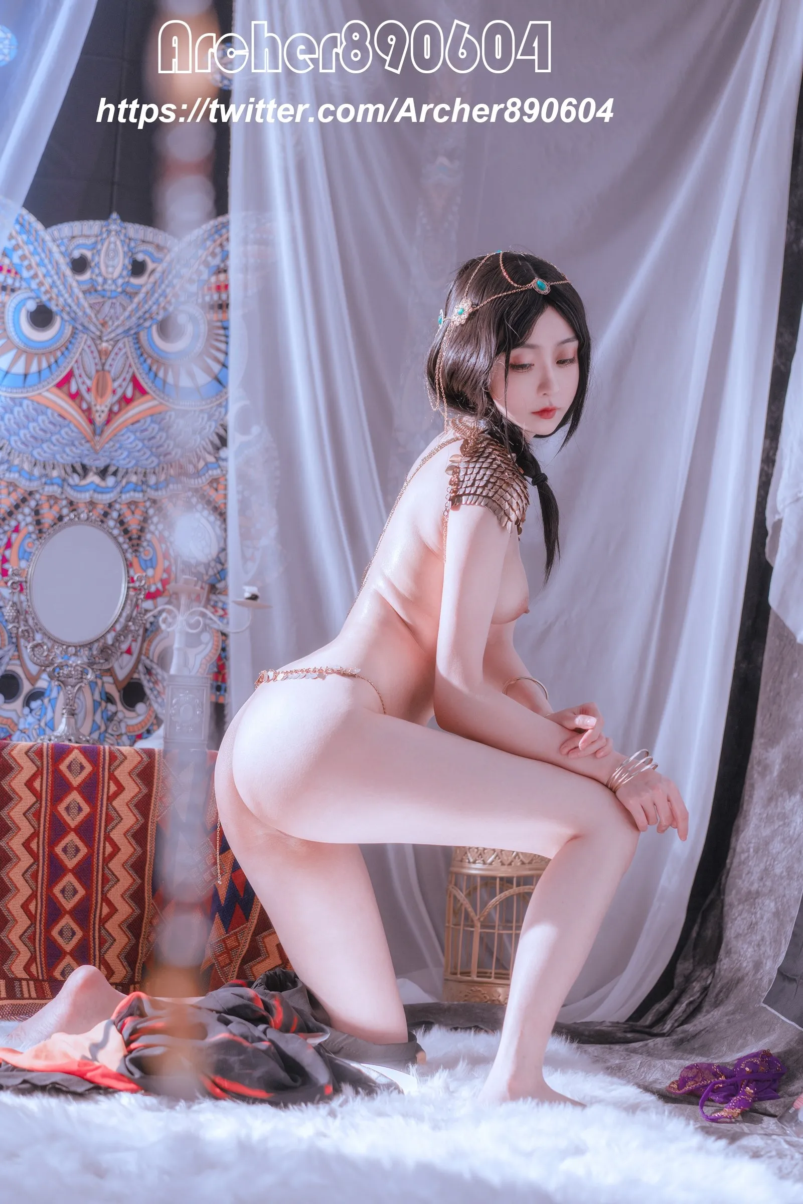 Huangjin er bi wang cosplay Aeilian - Ghostblade