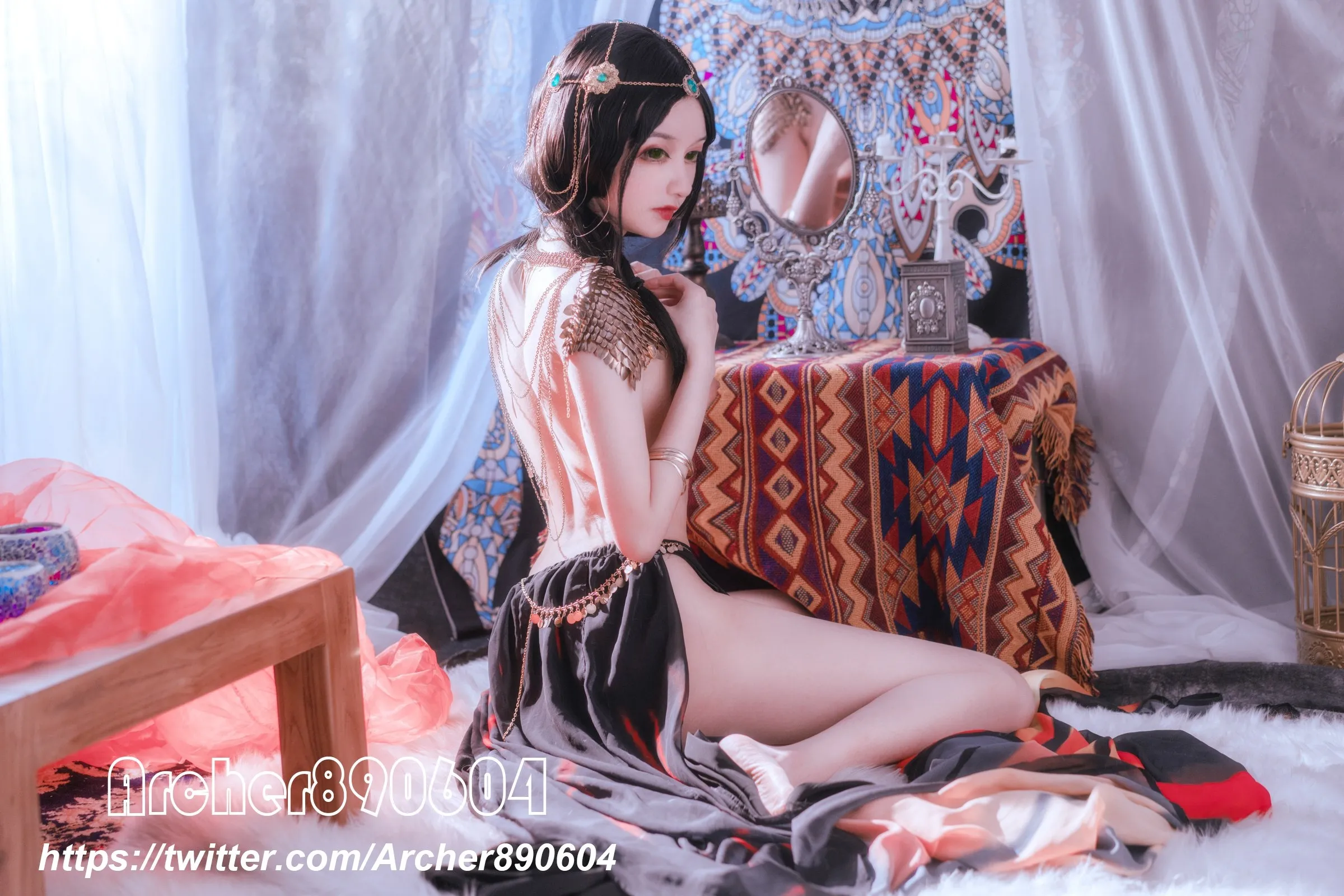 Huangjin er bi wang cosplay Aeilian - Ghostblade
