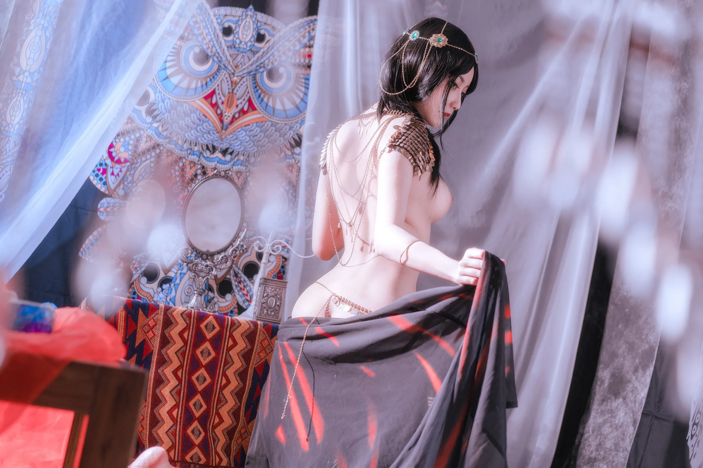 Huangjin er bi wang cosplay Aeilian - Ghostblade