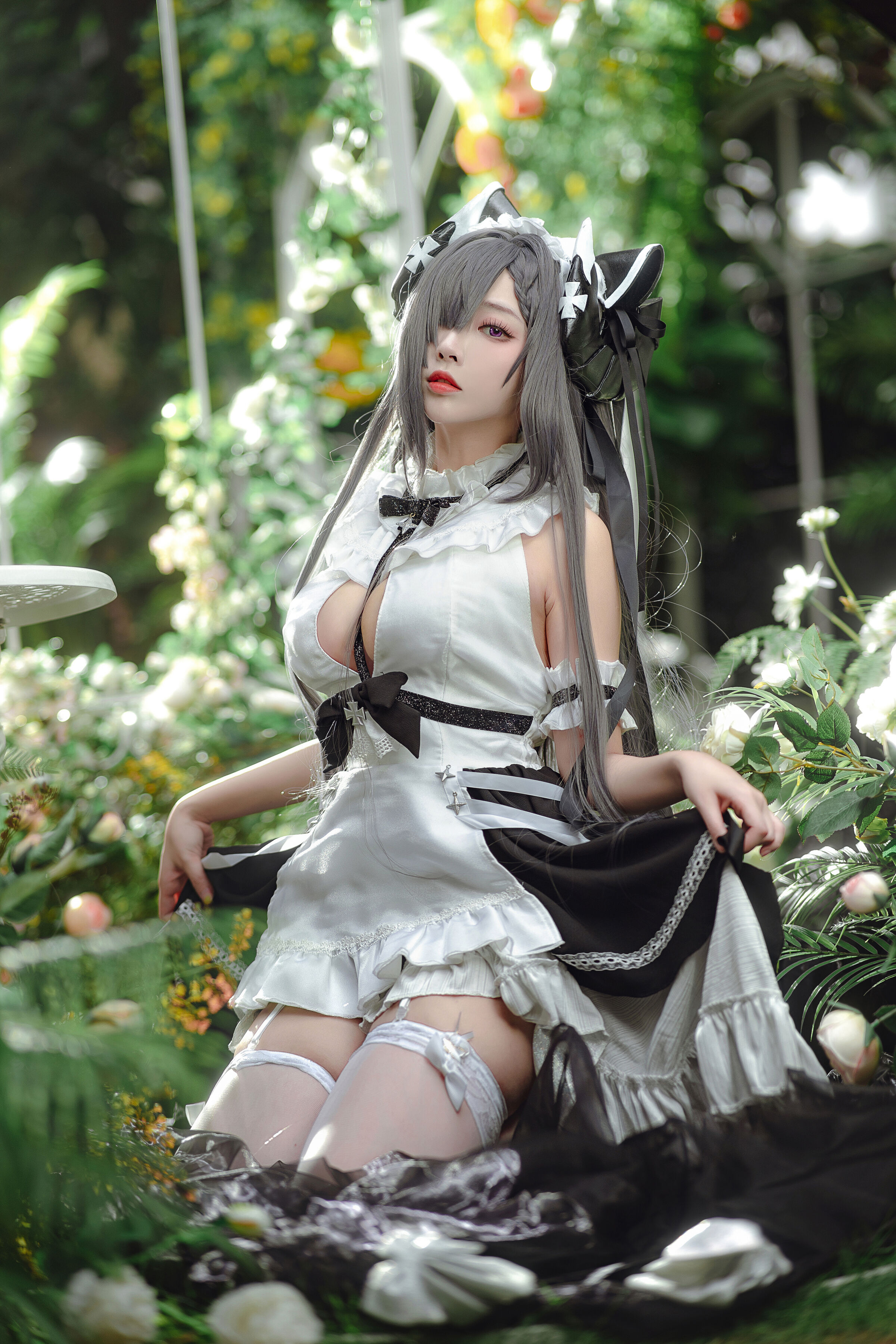 Miyamoto - Trang phục Maid August