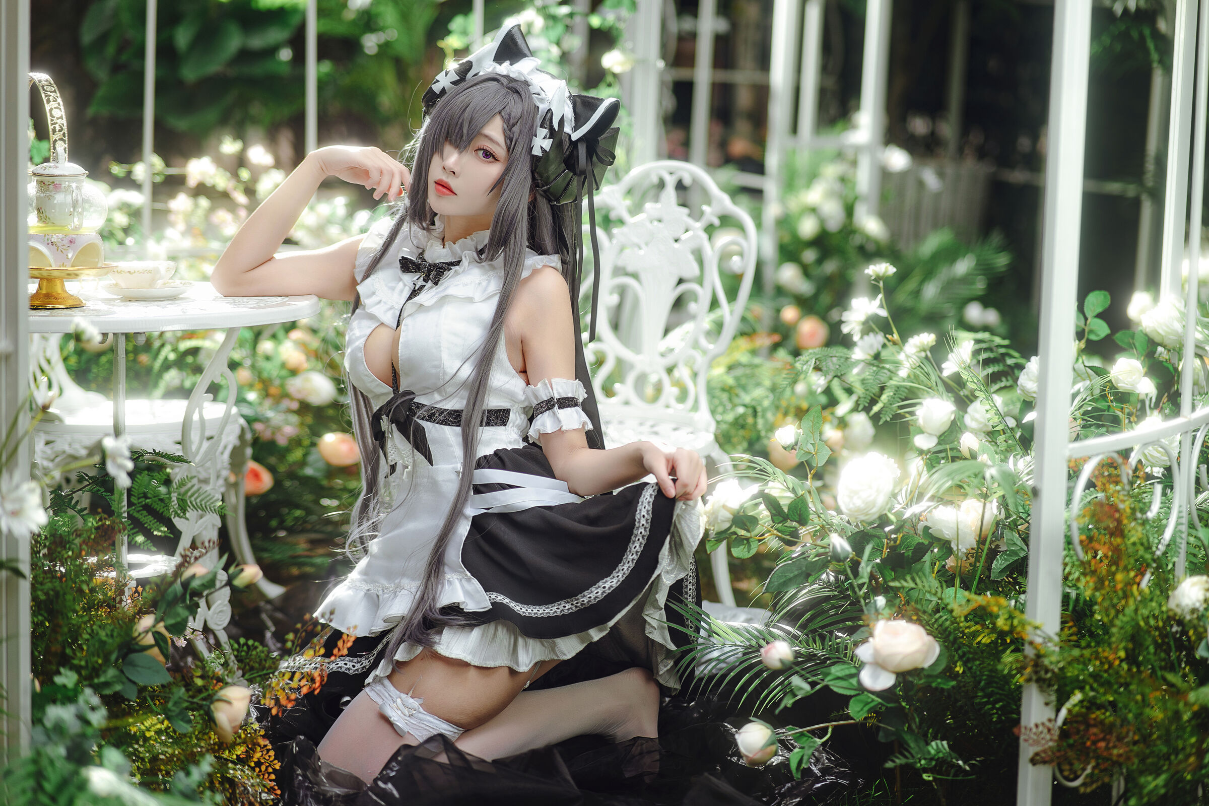 Miyamoto - Trang phục Maid August