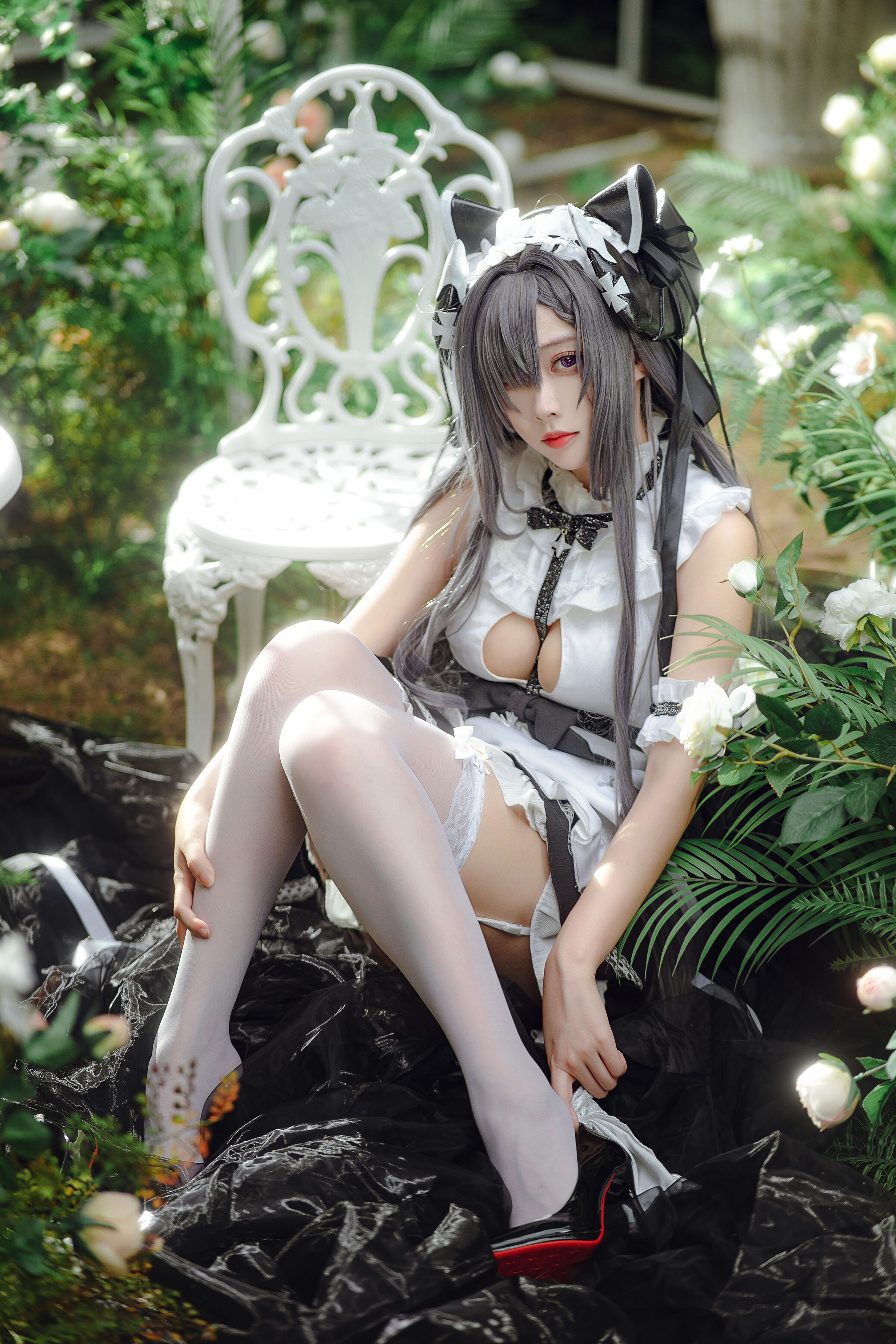 Miyamoto - Trang phục Maid August