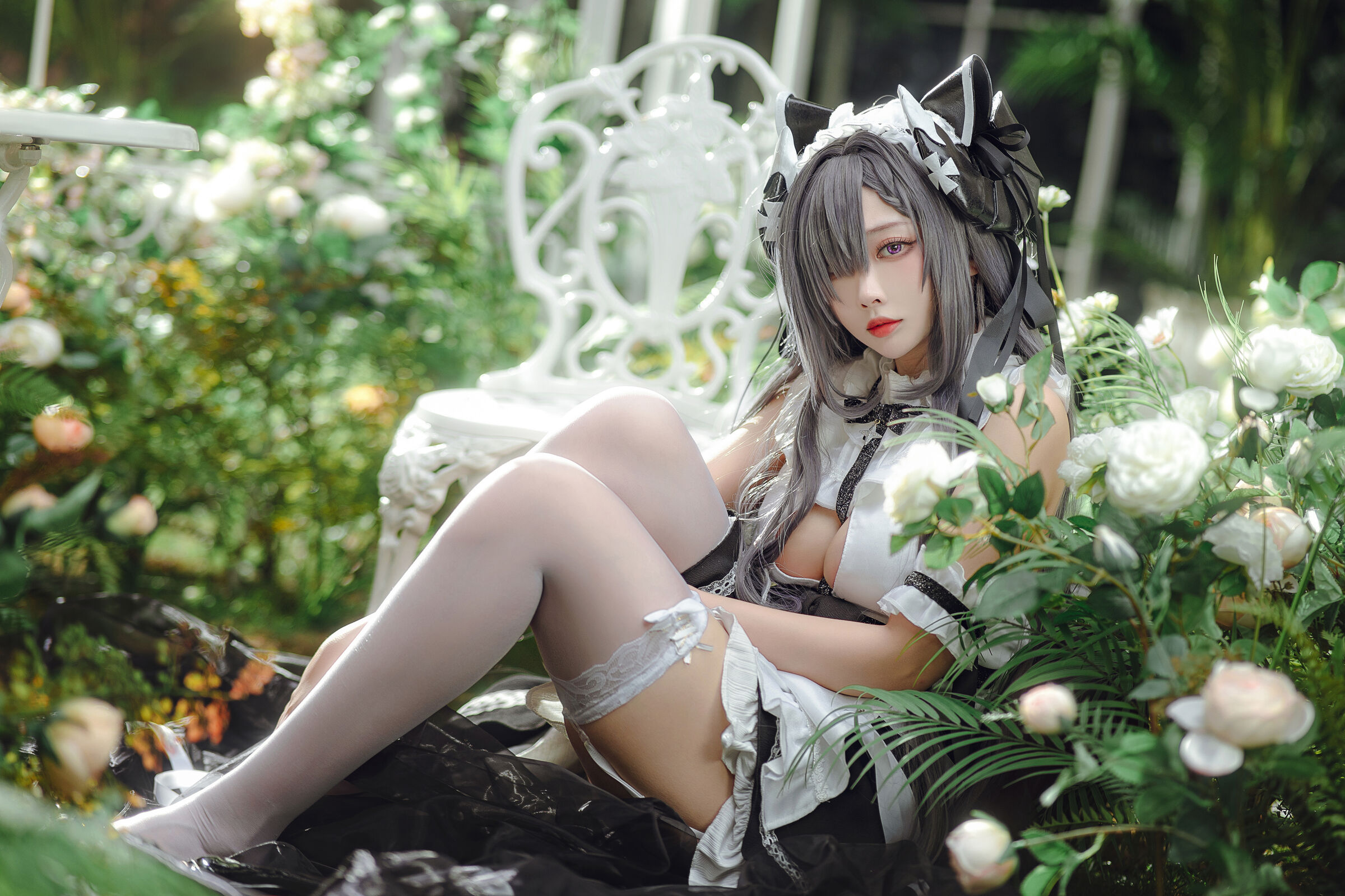 Miyamoto - Trang phục Maid August