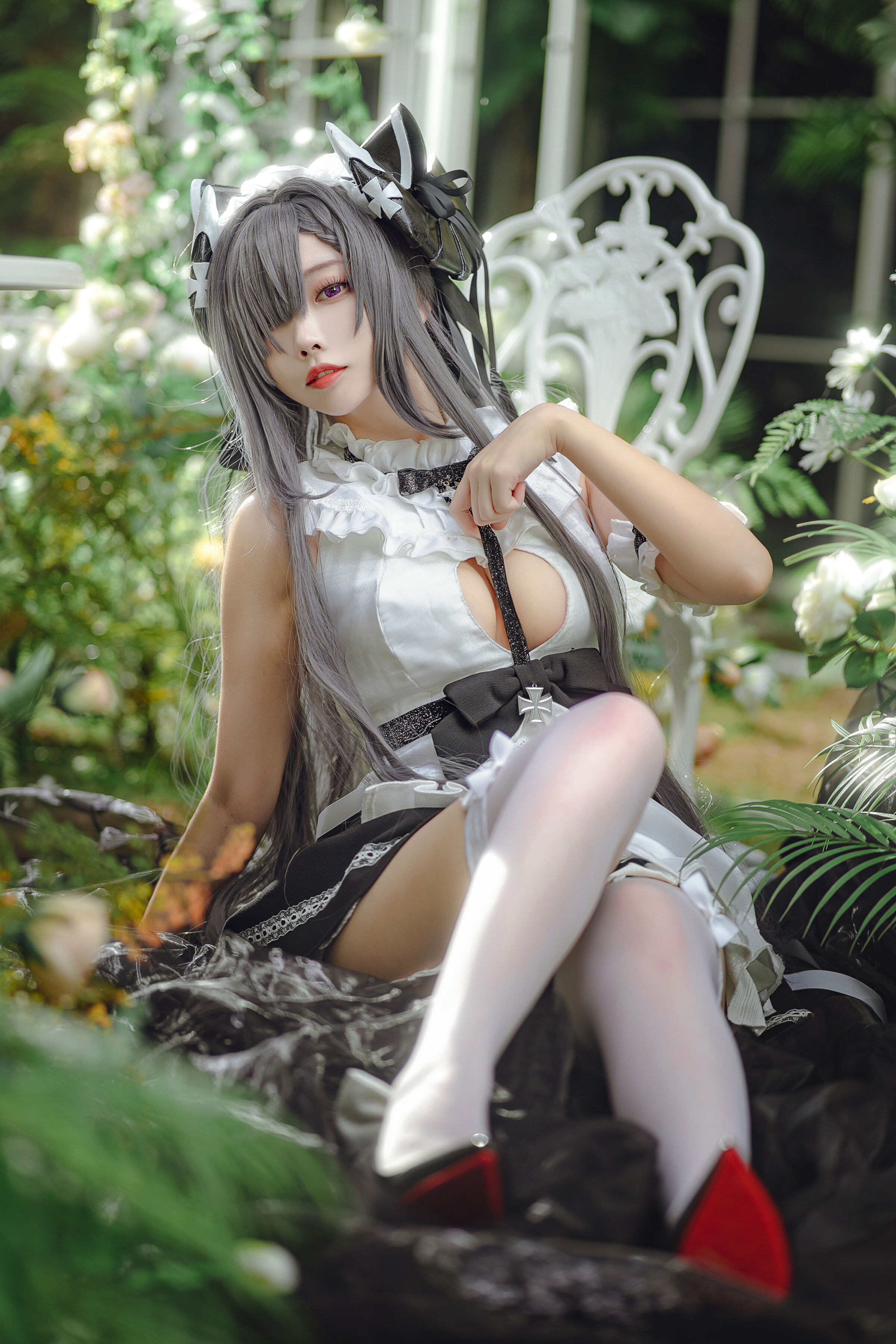 Miyamoto - Trang phục Maid August