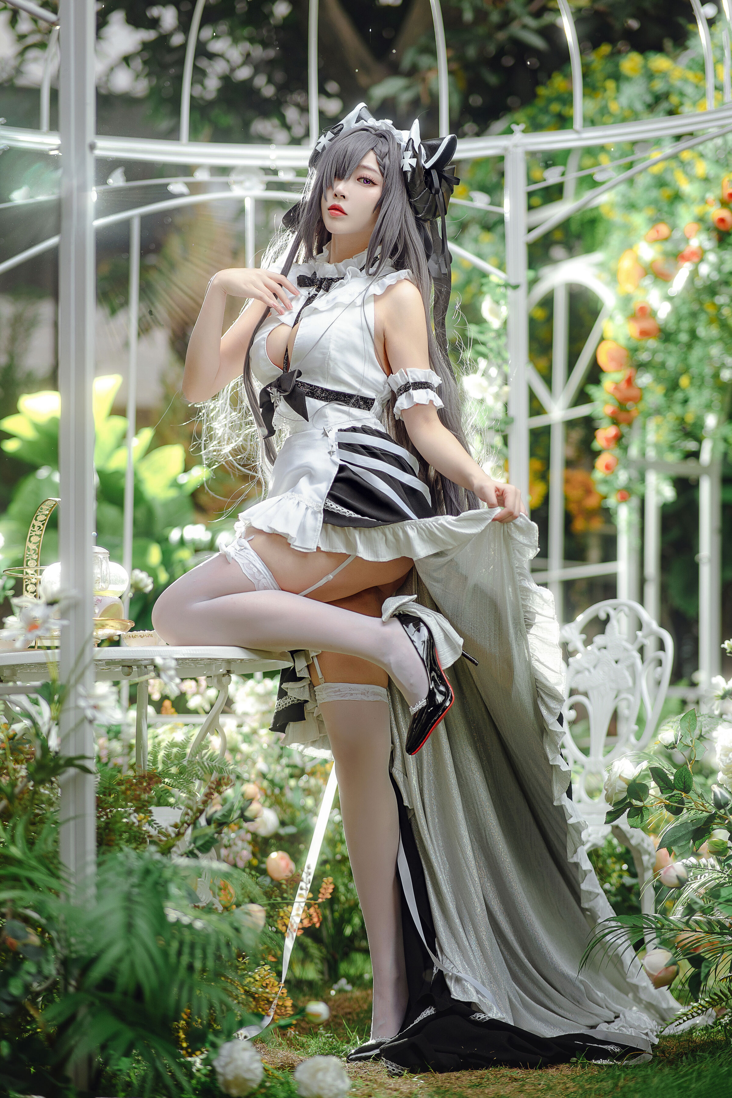 Miyamoto - Trang phục Maid August