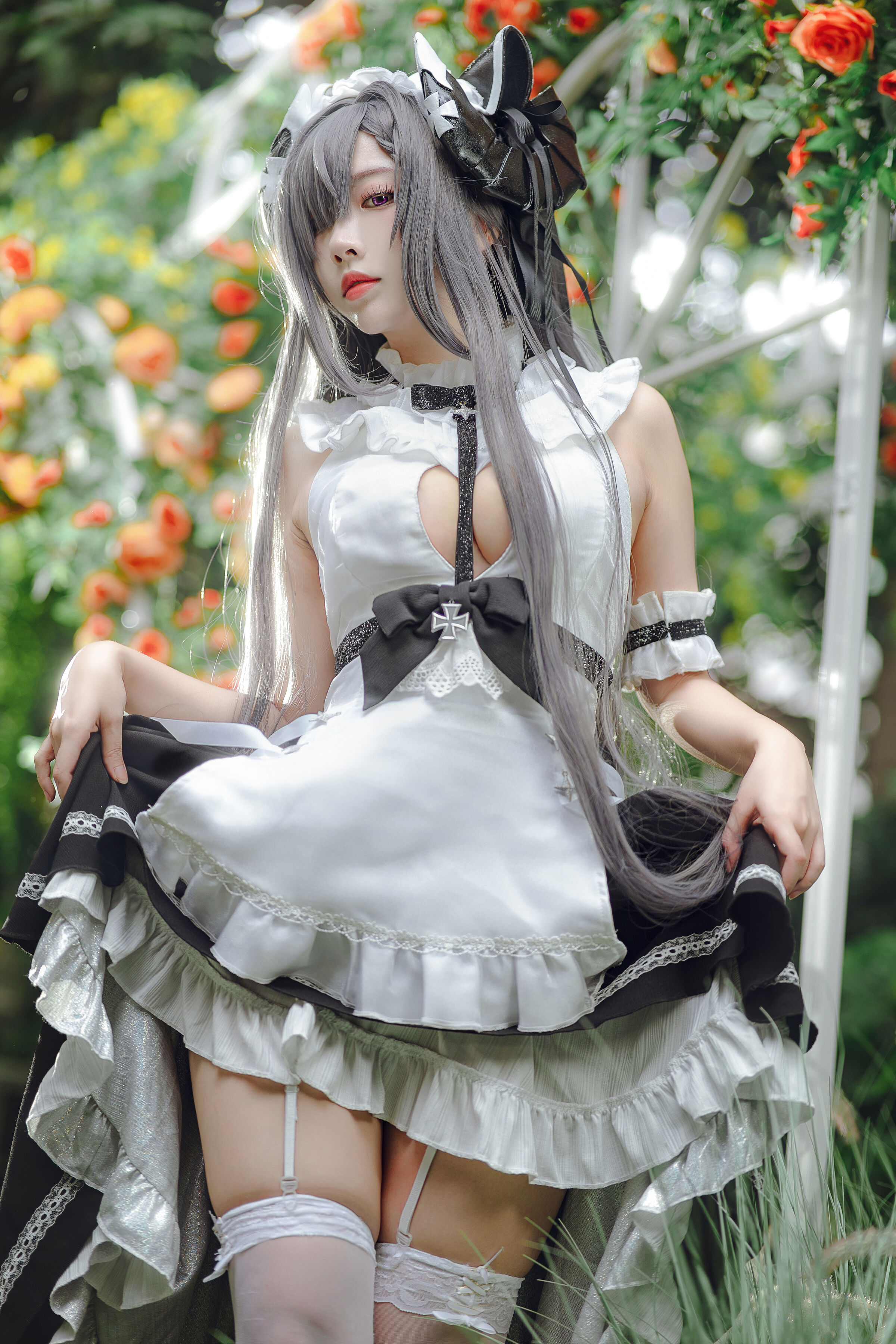 Miyamoto - Trang phục Maid August