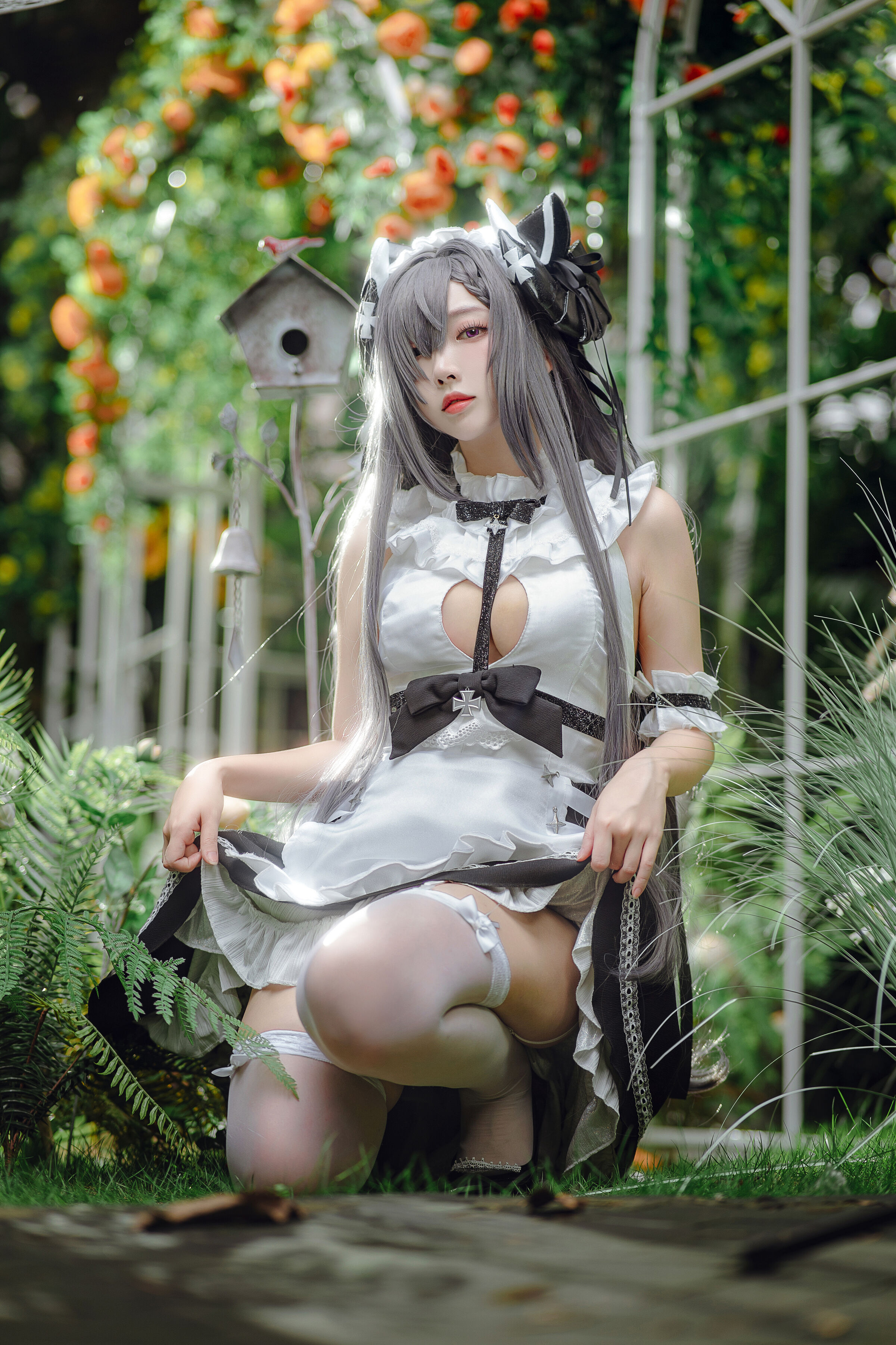 Miyamoto - Trang phục Maid August