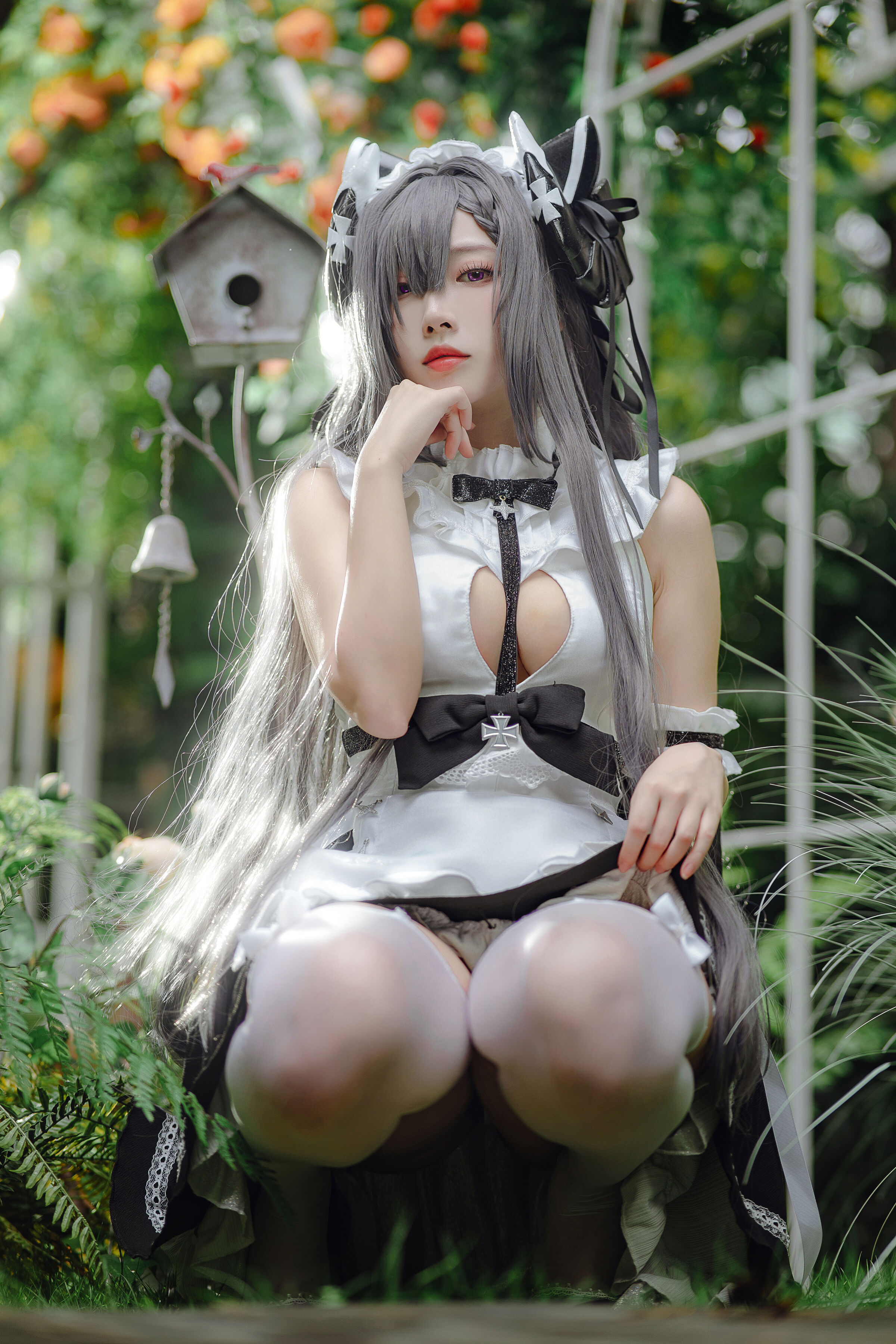 Miyamoto - Trang phục Maid August