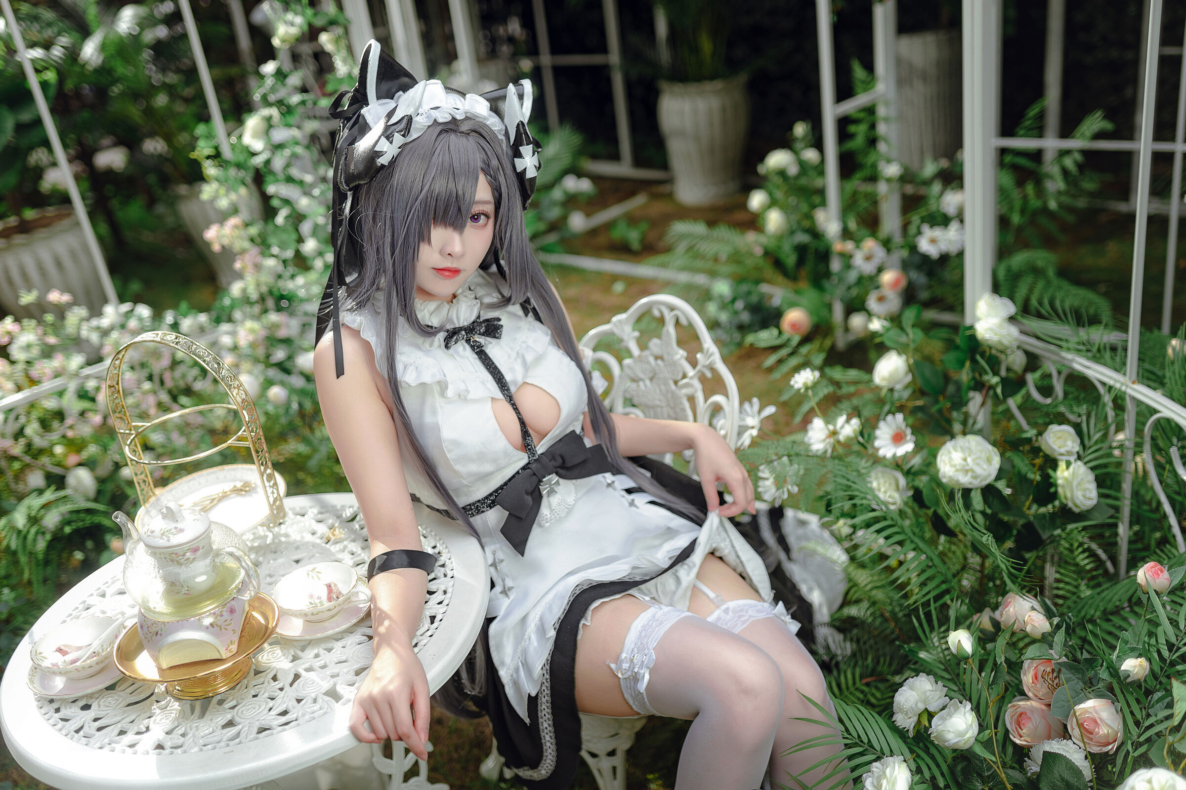 Miyamoto - Trang phục Maid August
