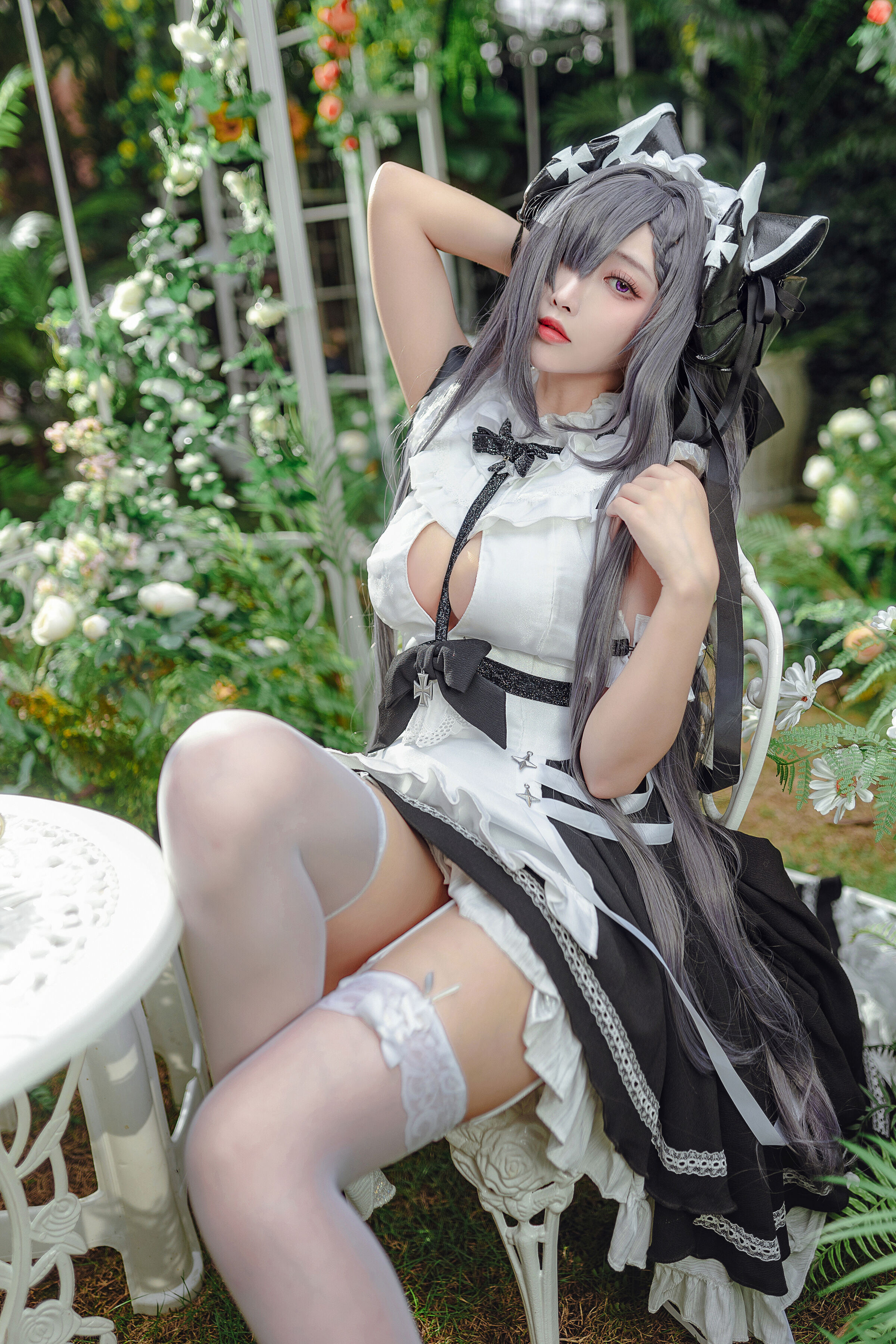 Miyamoto - Trang phục Maid August