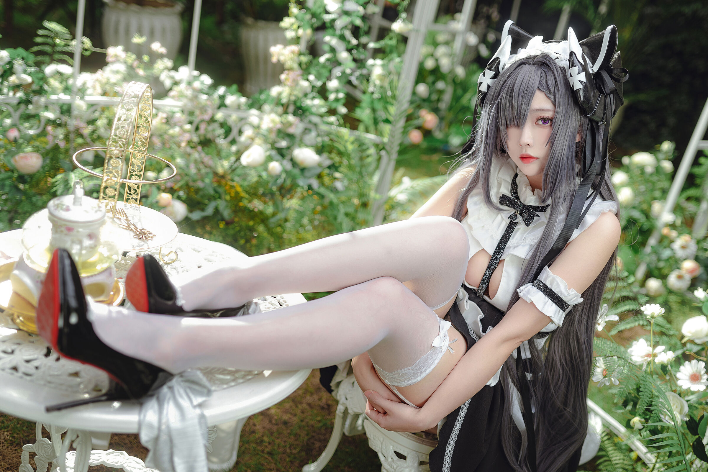 Miyamoto - Trang phục Maid August