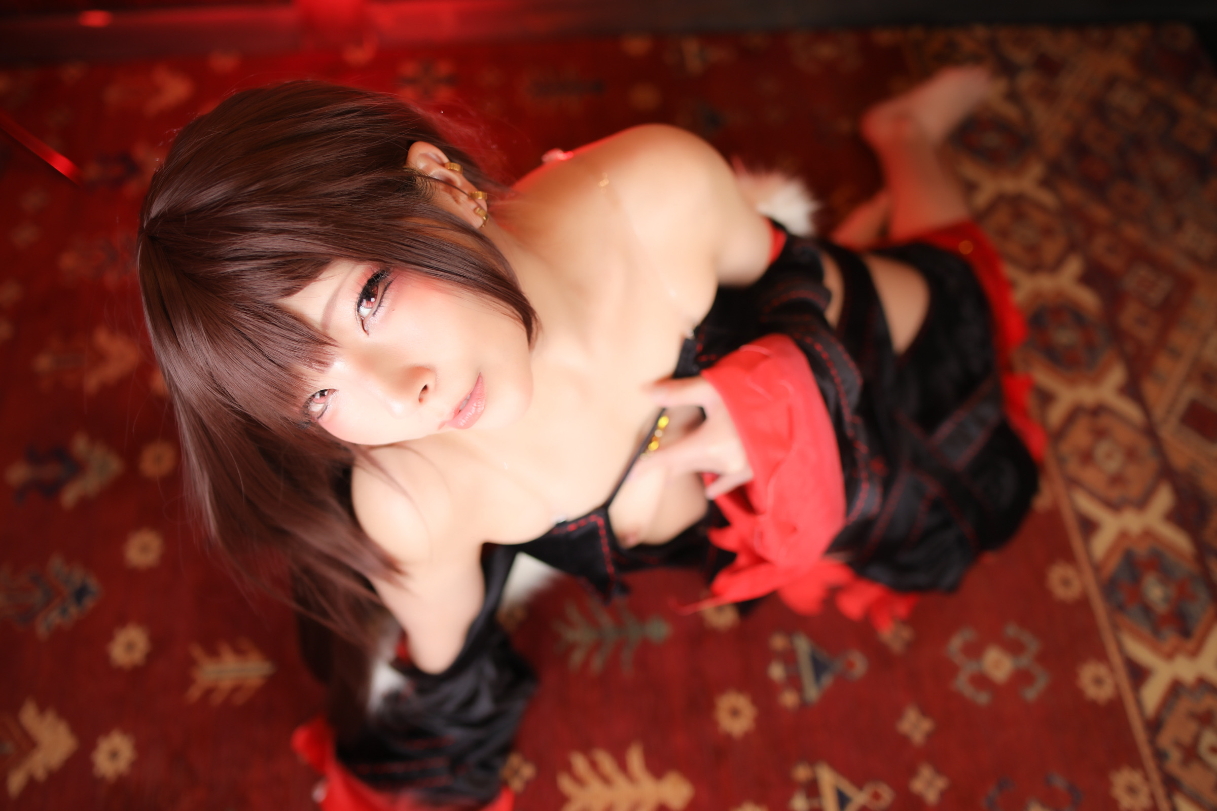 Yu Bijin Senpai's Snake chèn vào ma của cô ấy, hậu môn, và cô ấy cums khi cô ấy rắn và móc mũi ahegao