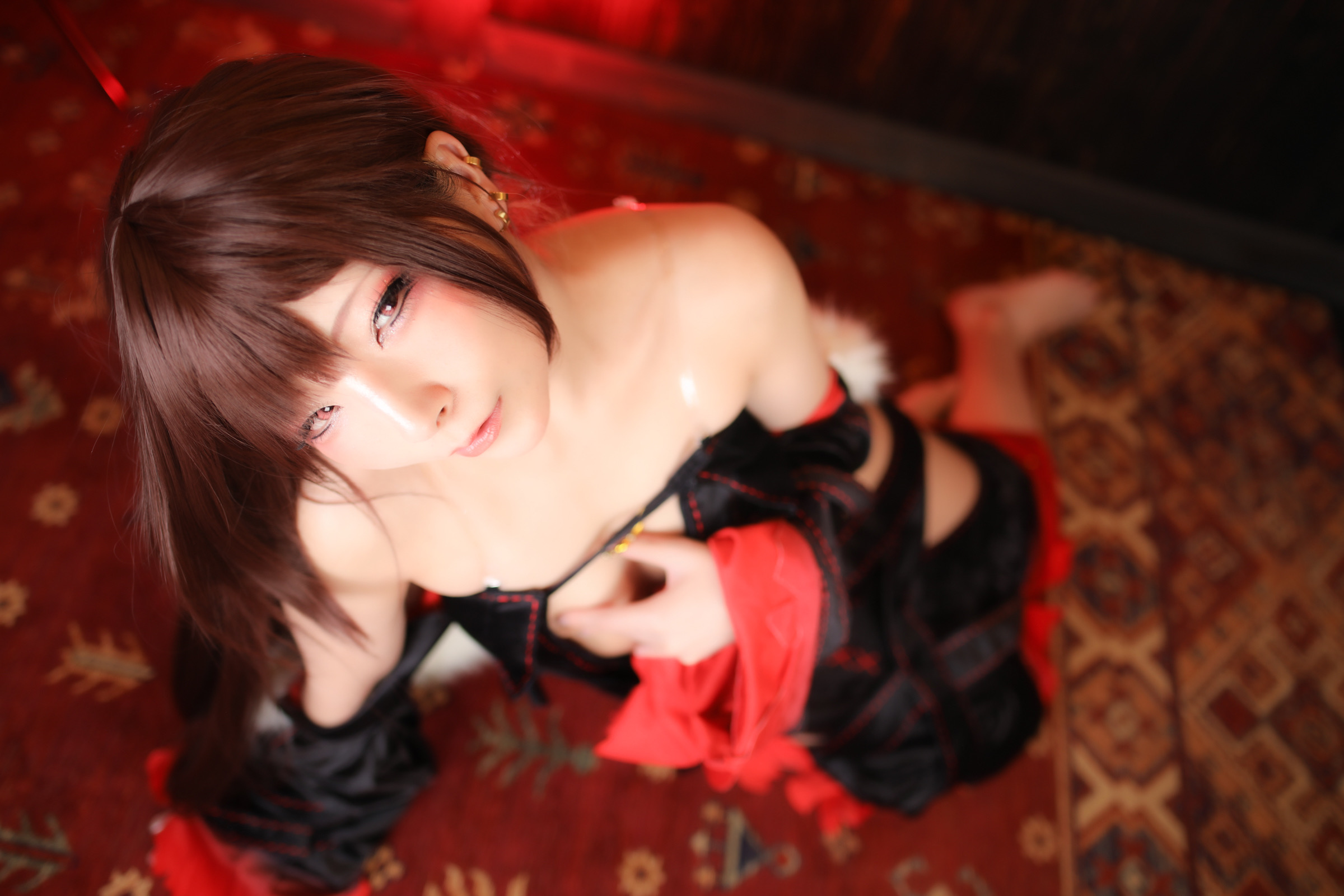 Yu Bijin Senpai's Snake chèn vào ma của cô ấy, hậu môn, và cô ấy cums khi cô ấy rắn và móc mũi ahegao