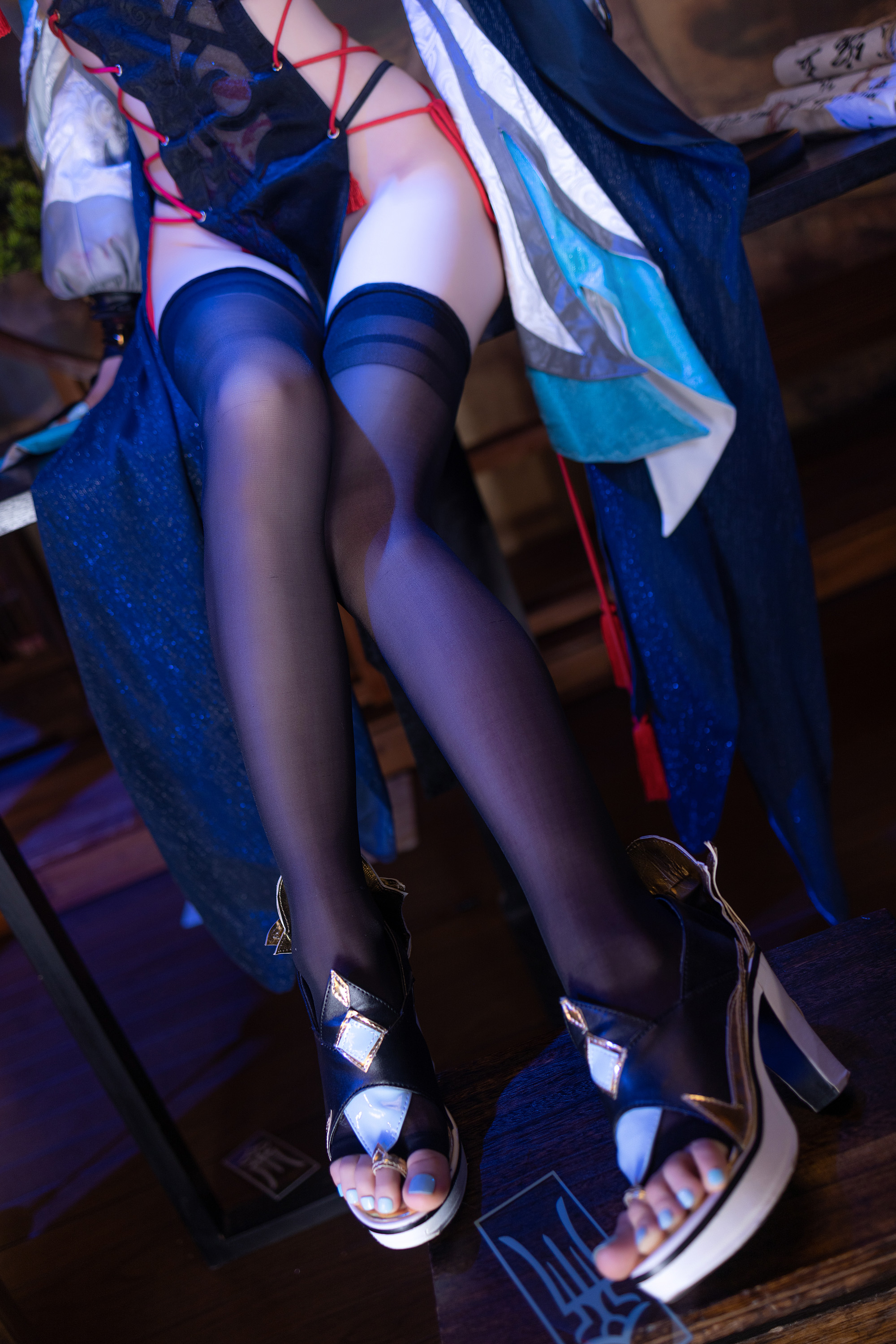 Khu vực Aqua - Shenhe QIPAO (hình ảnh gốc)