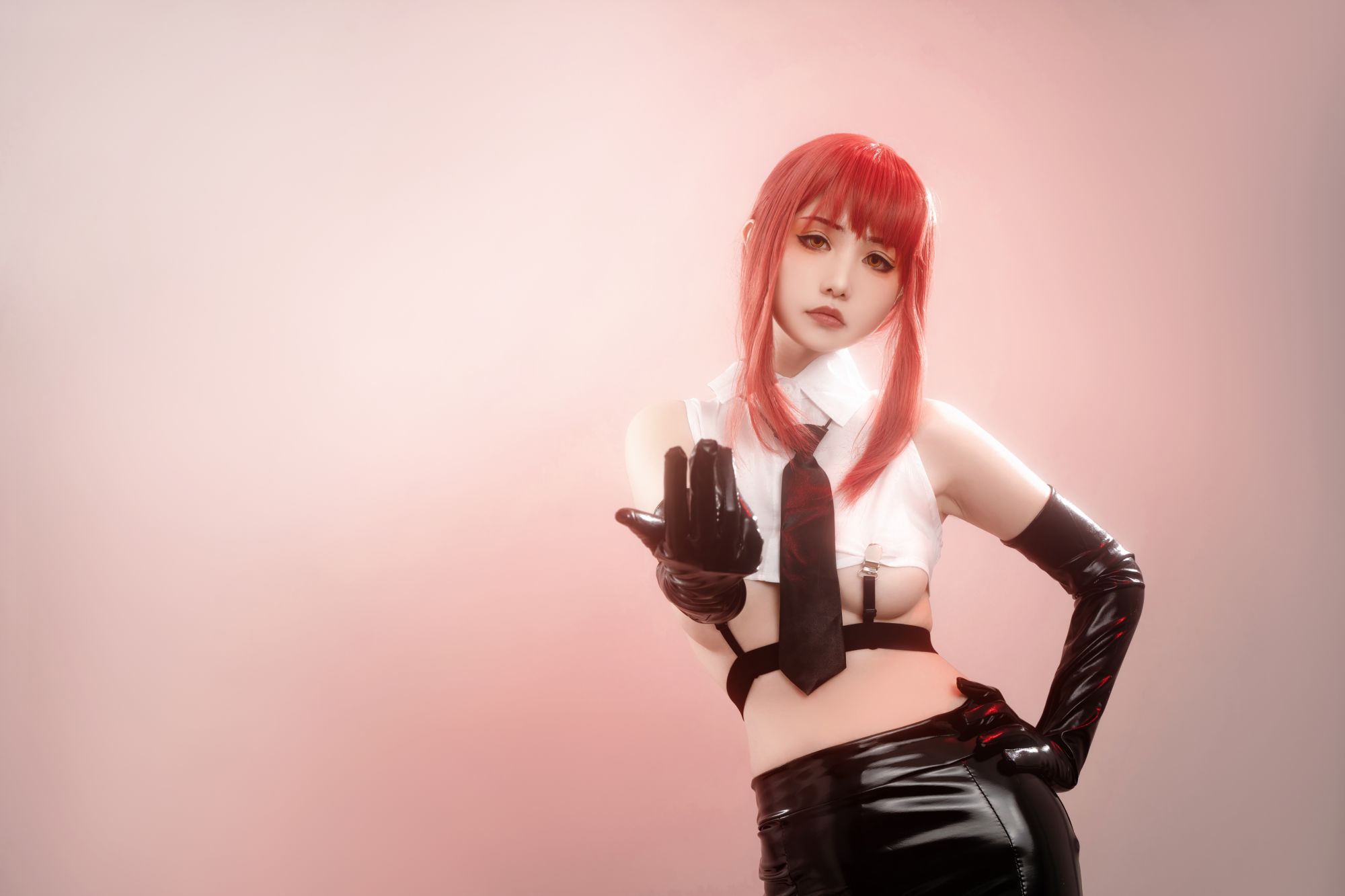 Hornycos - Cosplays đẹp mắt tóc đỏ như người đàn ông cưa máy Makima (Patreon)