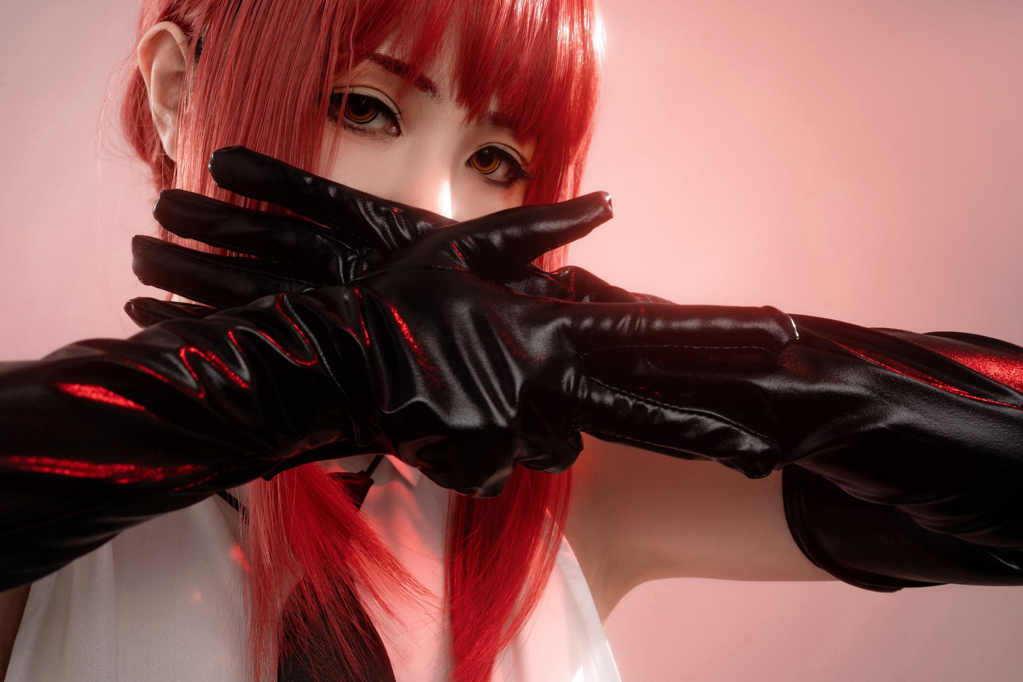 Hornycos - Cosplays đẹp mắt tóc đỏ như người đàn ông cưa máy Makima (Patreon)