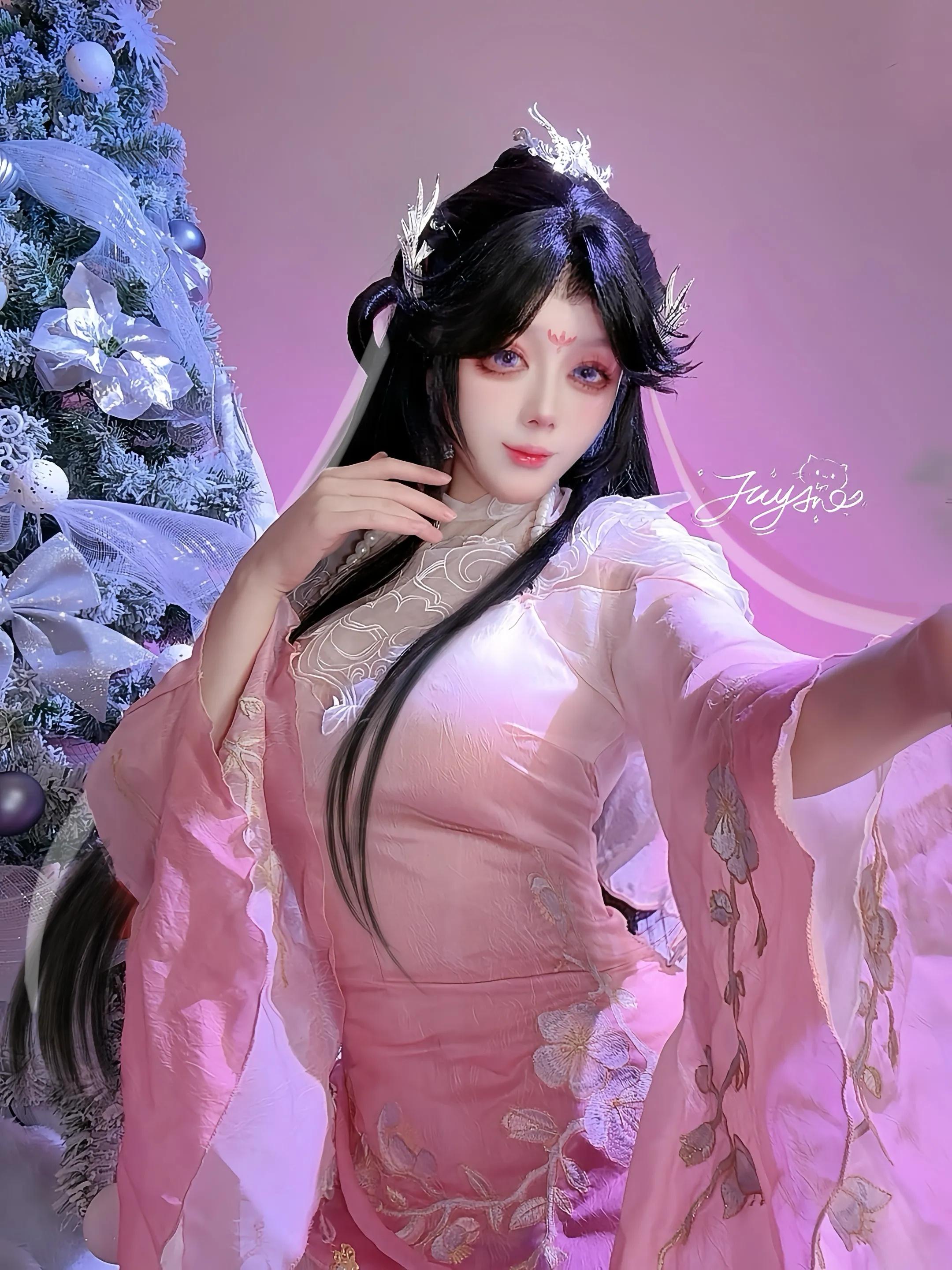 Jiuyan - Yu Linglong Li Niang (Jiu Yan) Cosplay Jade Linglong - Liniang