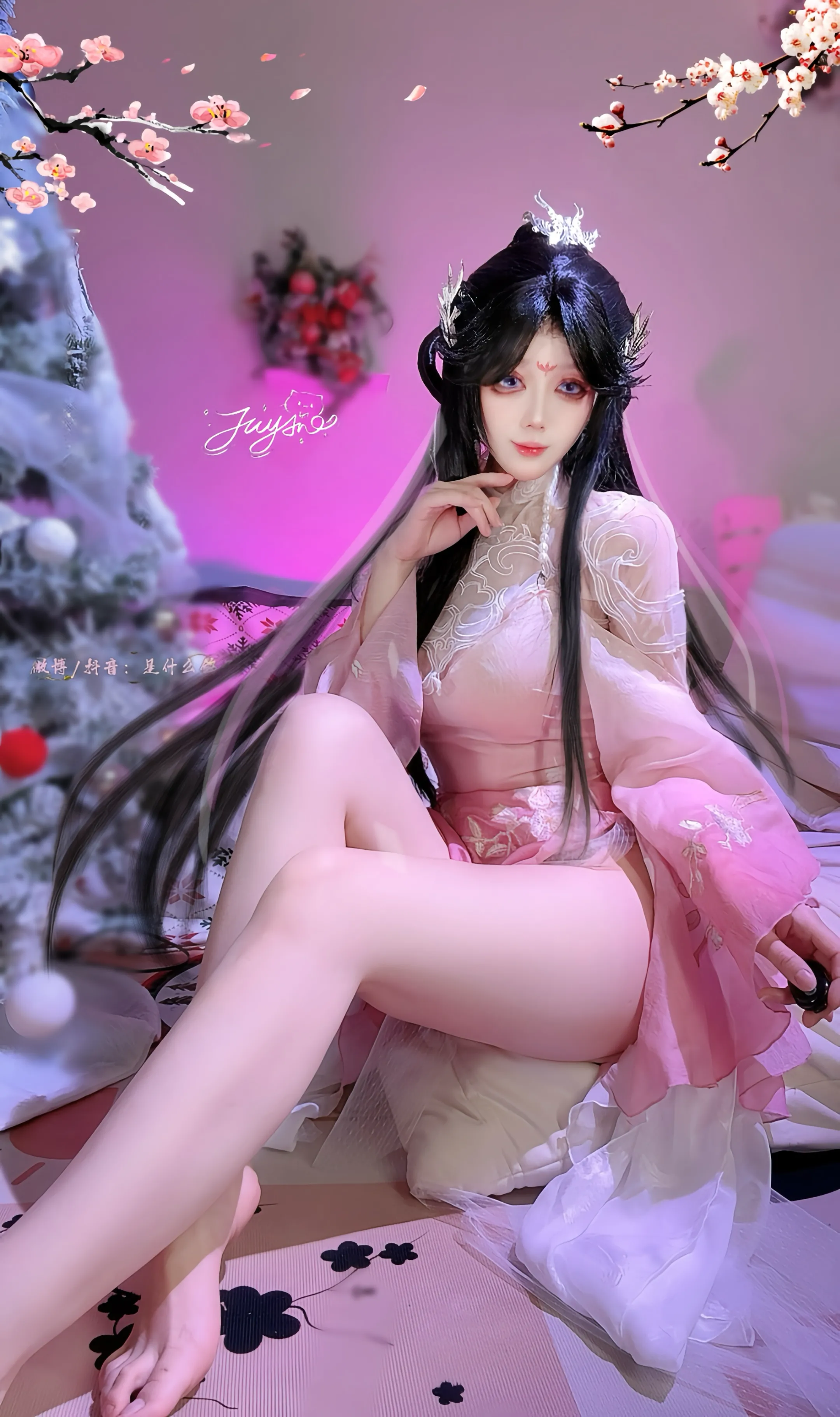 Jiuyan - Yu Linglong Li Niang (Jiu Yan) Cosplay Jade Linglong - Liniang