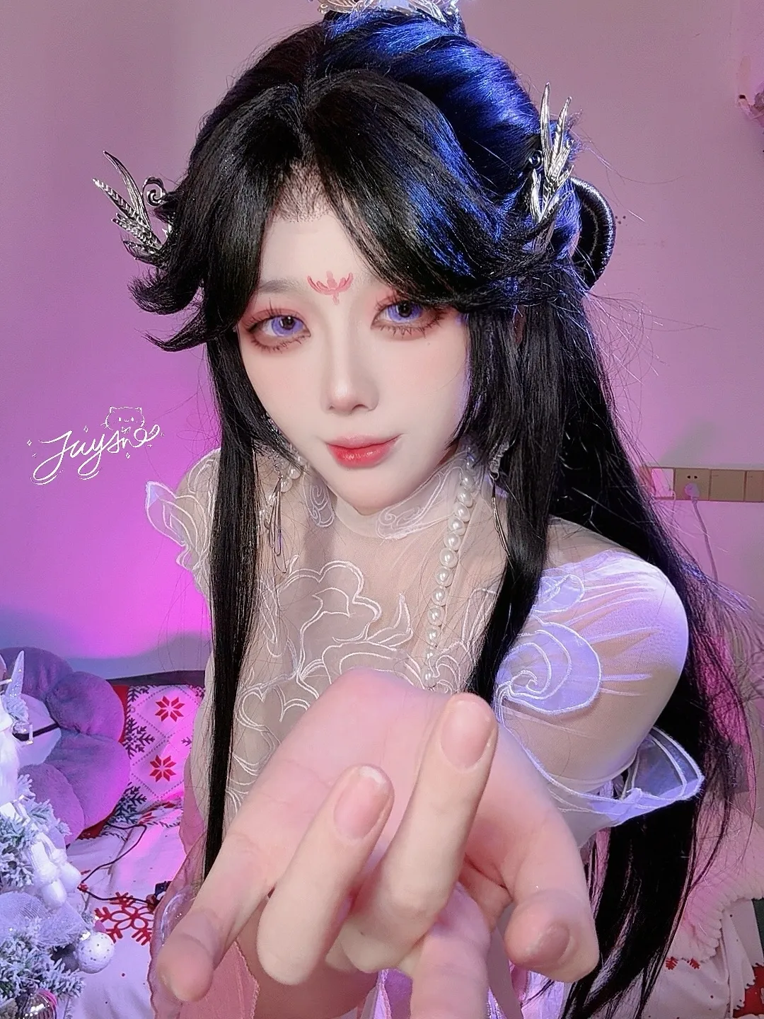 Jiuyan - Yu Linglong Li Niang (Jiu Yan) Cosplay Jade Linglong - Liniang