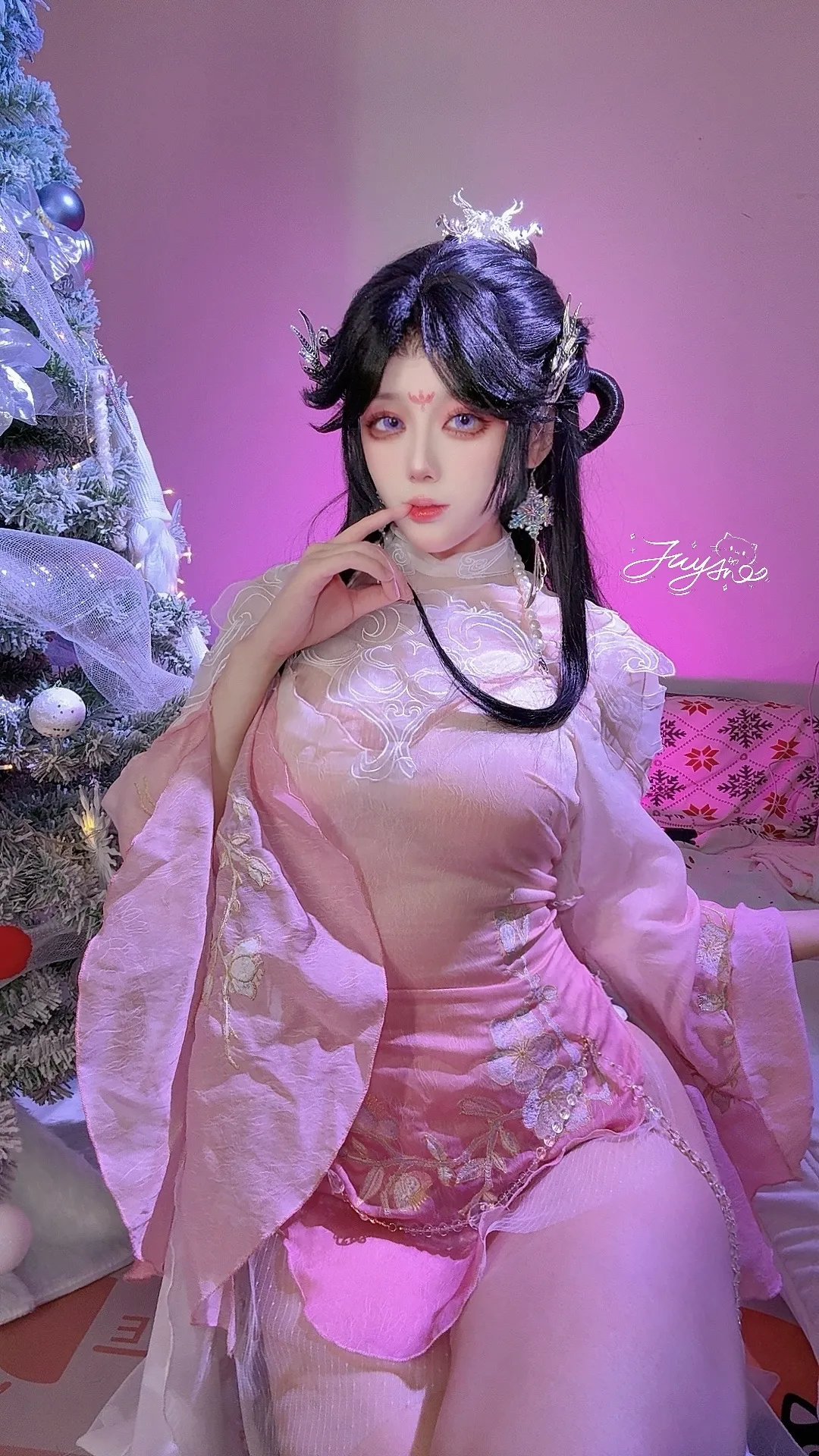 Jiuyan - Yu Linglong Li Niang (Jiu Yan) Cosplay Jade Linglong - Liniang