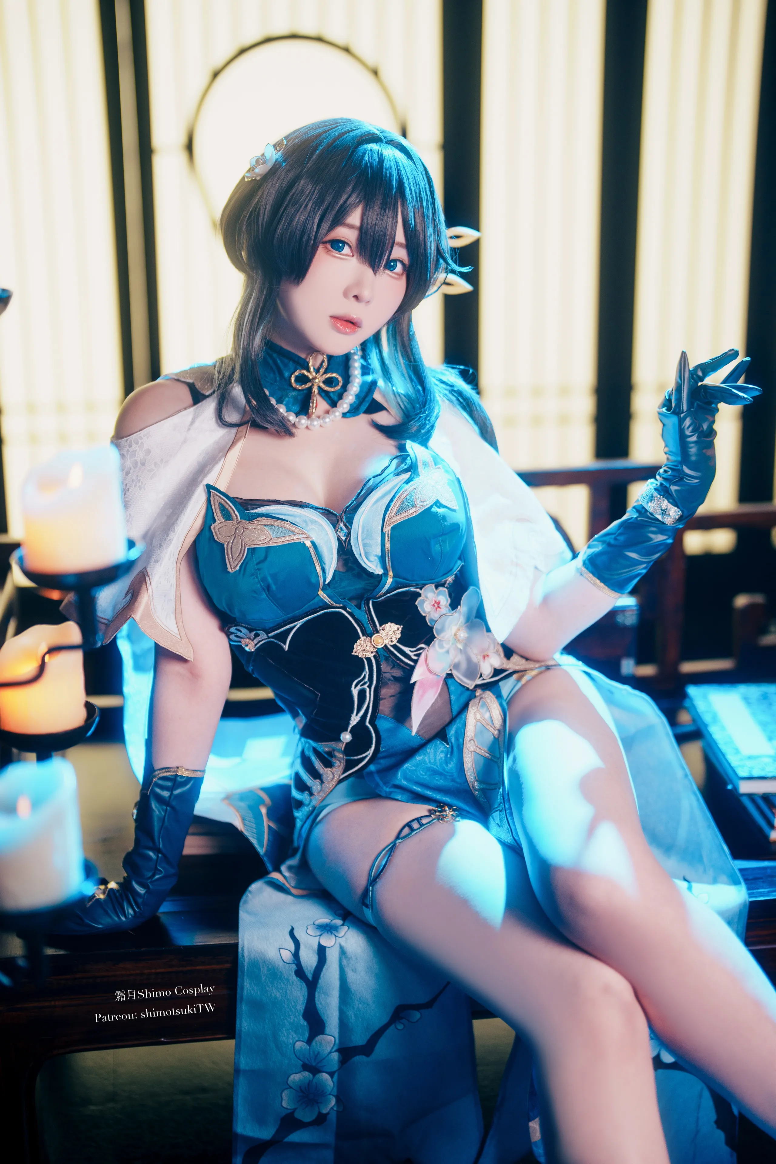 Frost Moon Shimo sụp đổ: Ngôi sao đường sắt Ruan Mei được mặc quần áo
