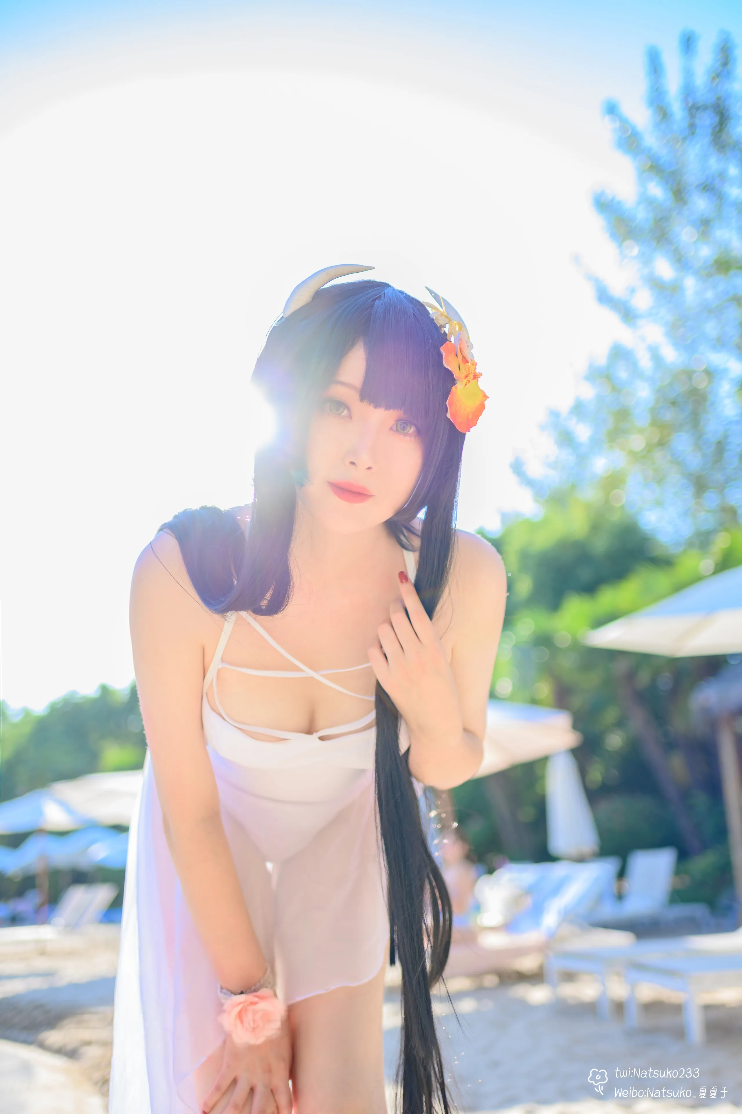 Natsuko Natsuko - Azur Blue Route Hiei bộ đồ bơi